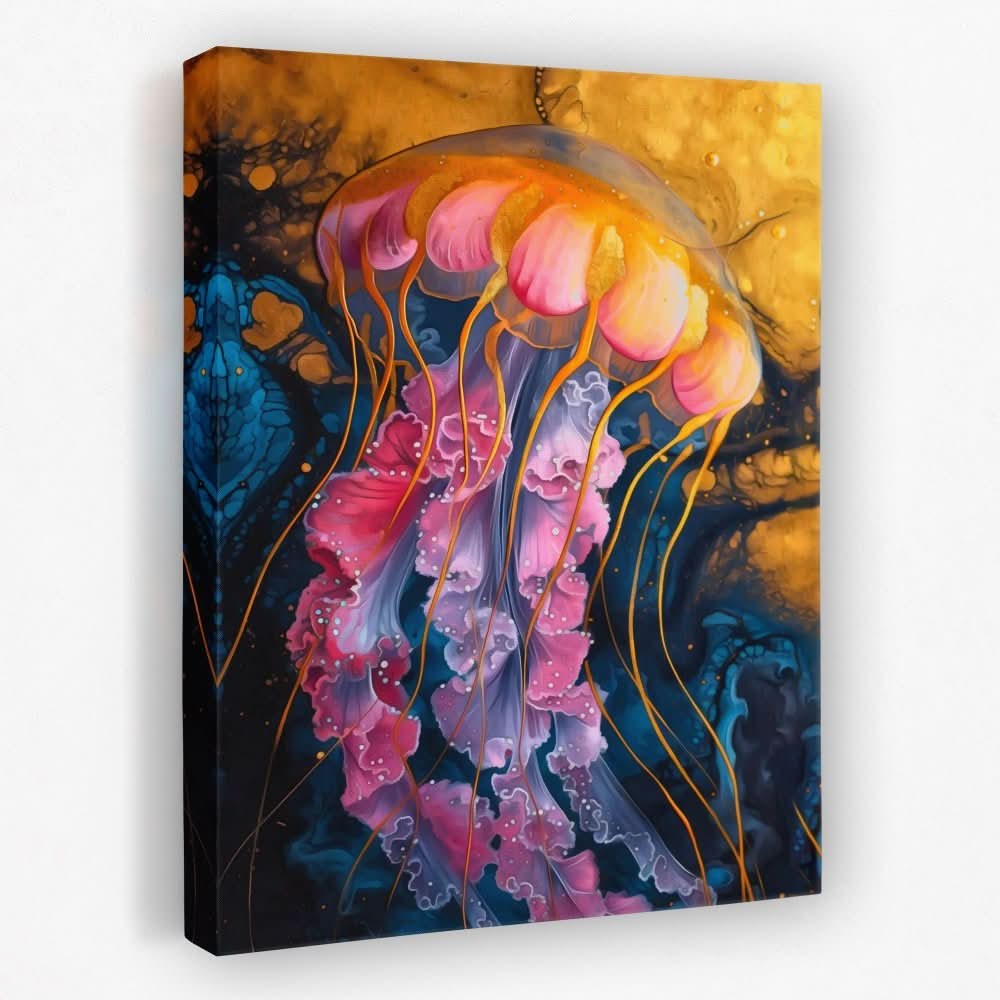 Aquatic Artistry - Beach Canvas Wall Art