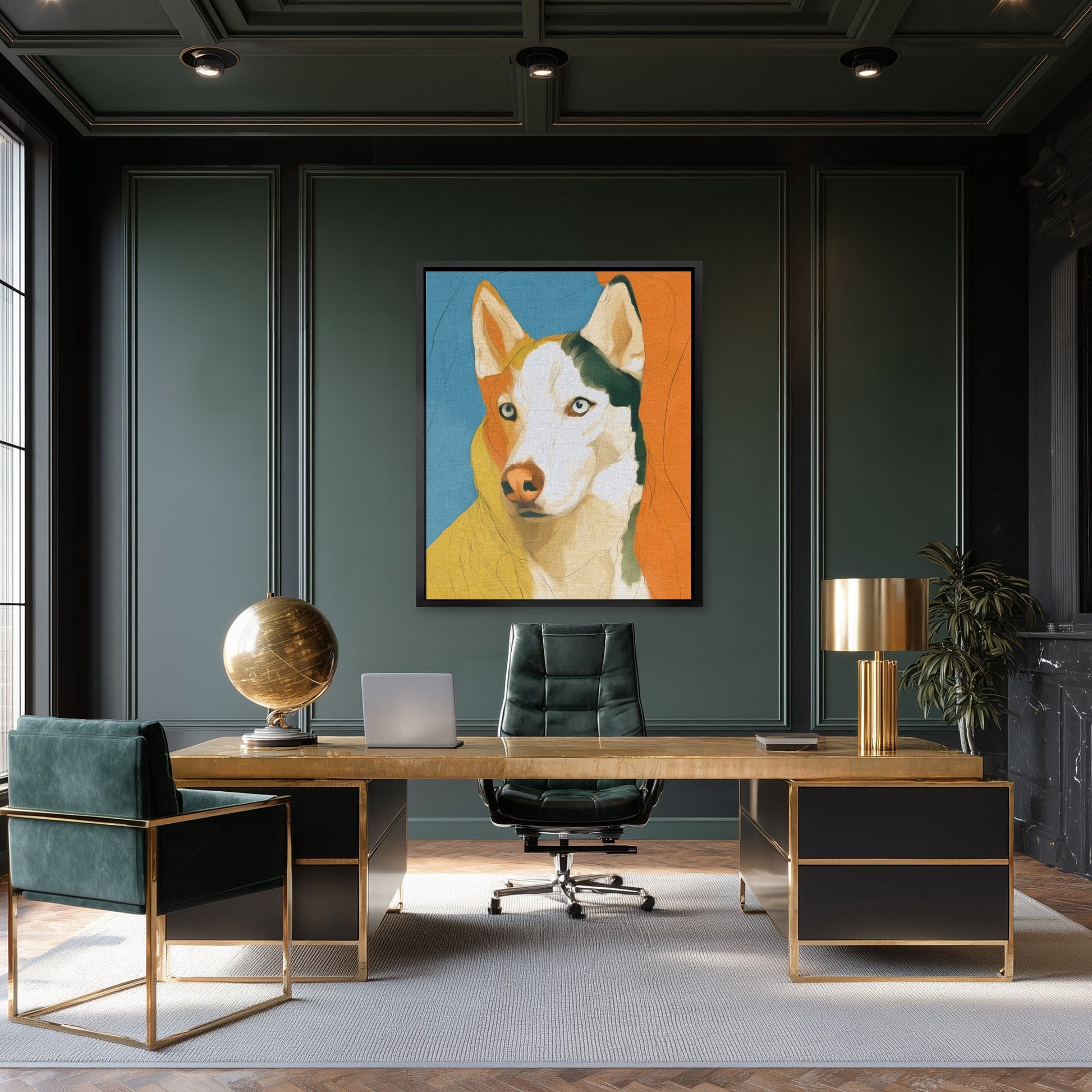 Arctic Dual Eyes - Luxury Wall Art