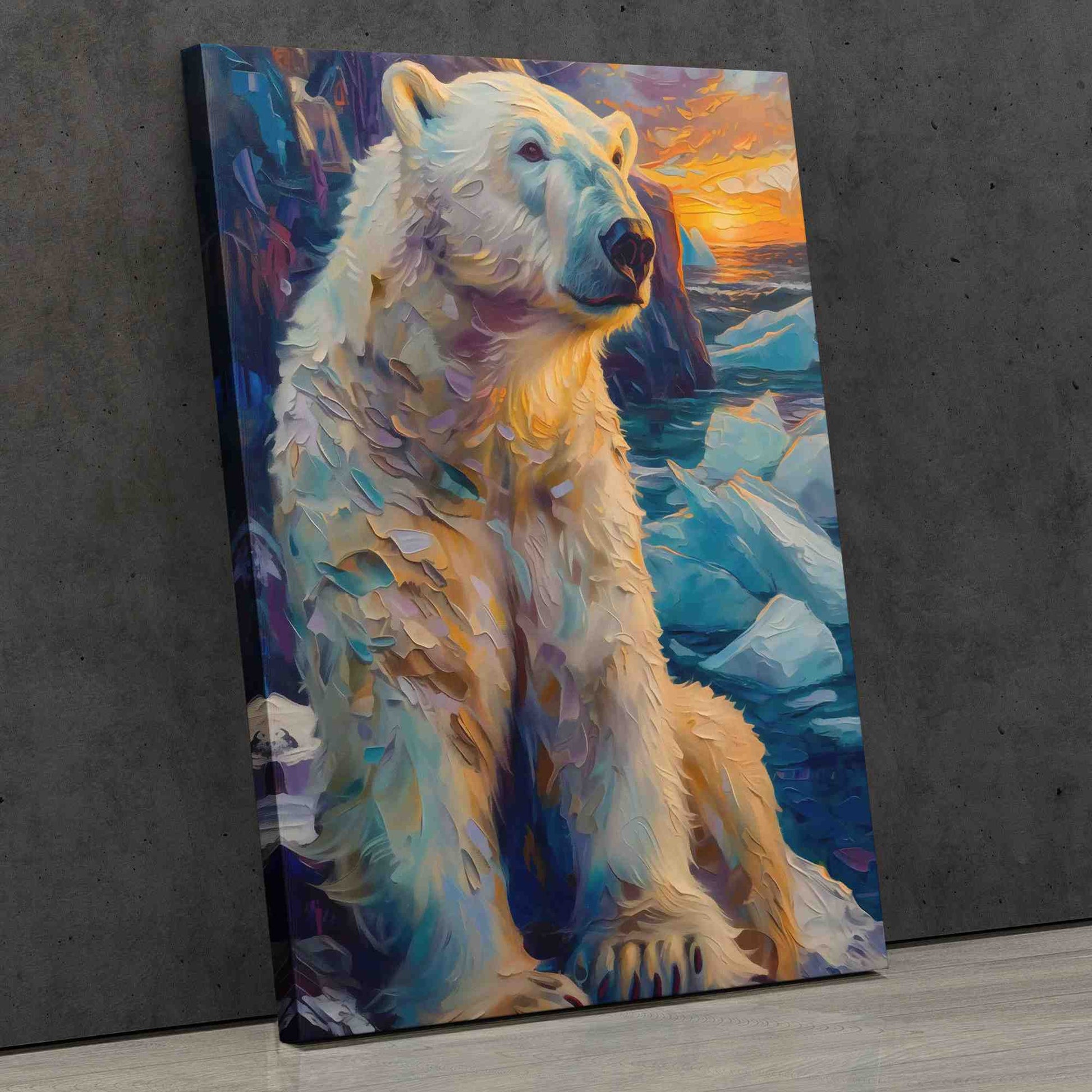 Arctic Sunrise - Arctic Canvas Print