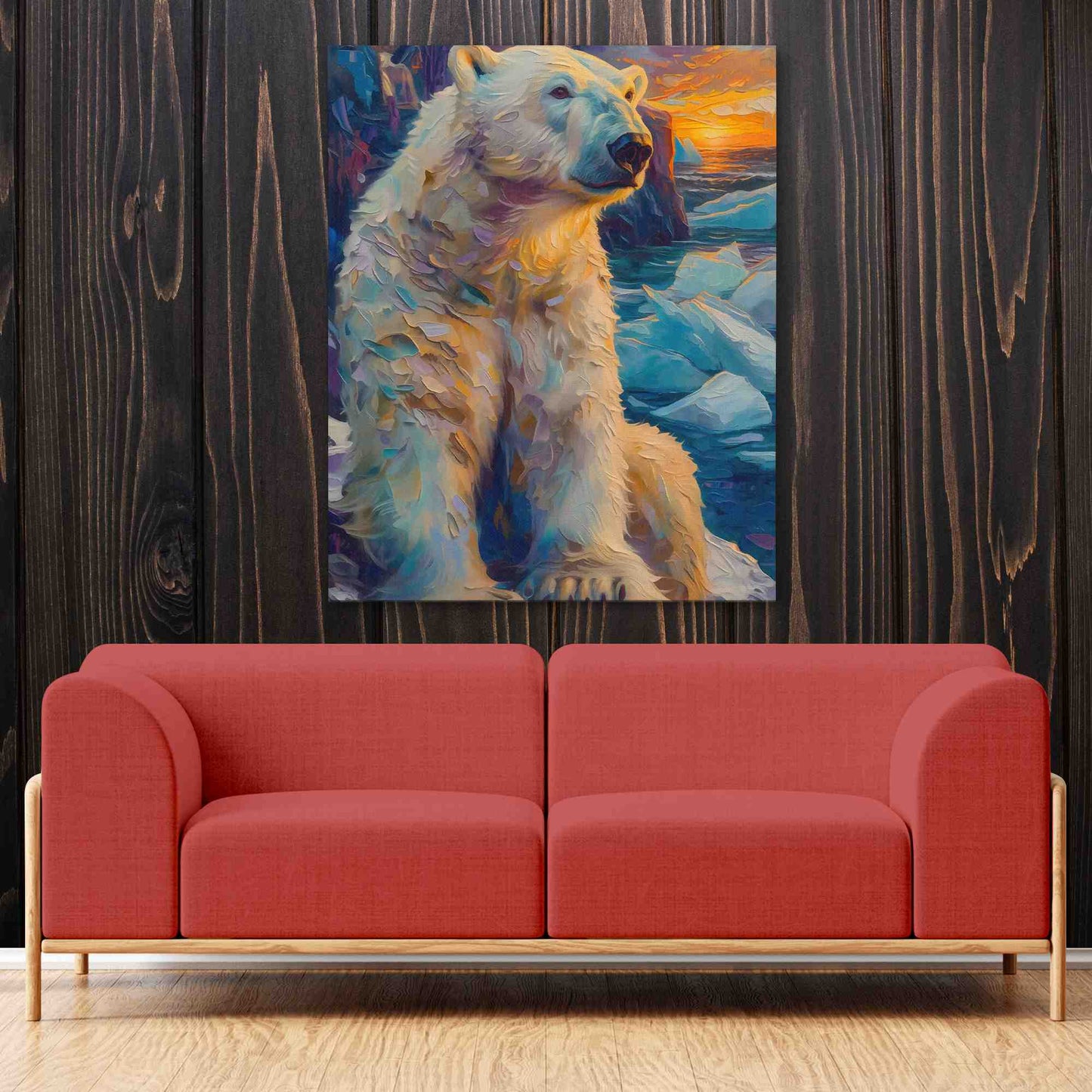 Arctic Sunrise - Framed Art Print