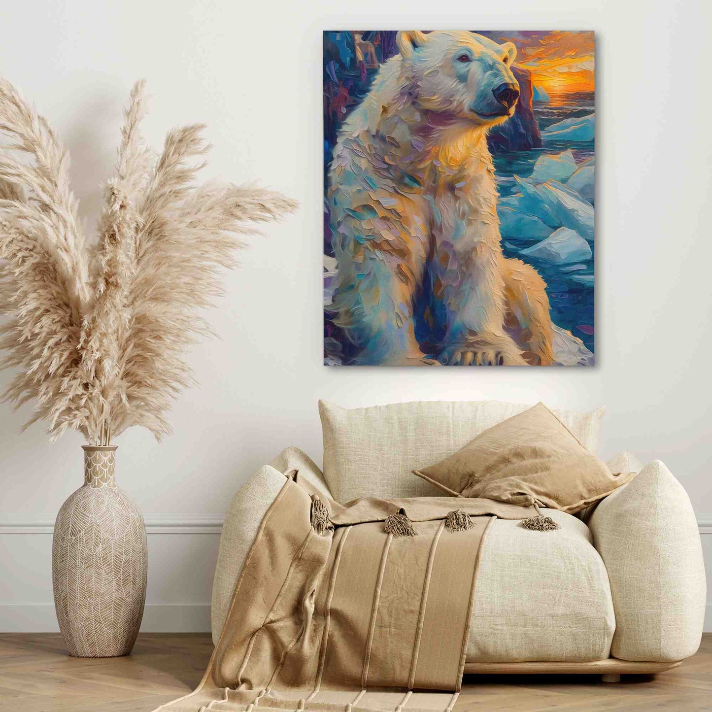 Arctic Sunrise - Animals Art