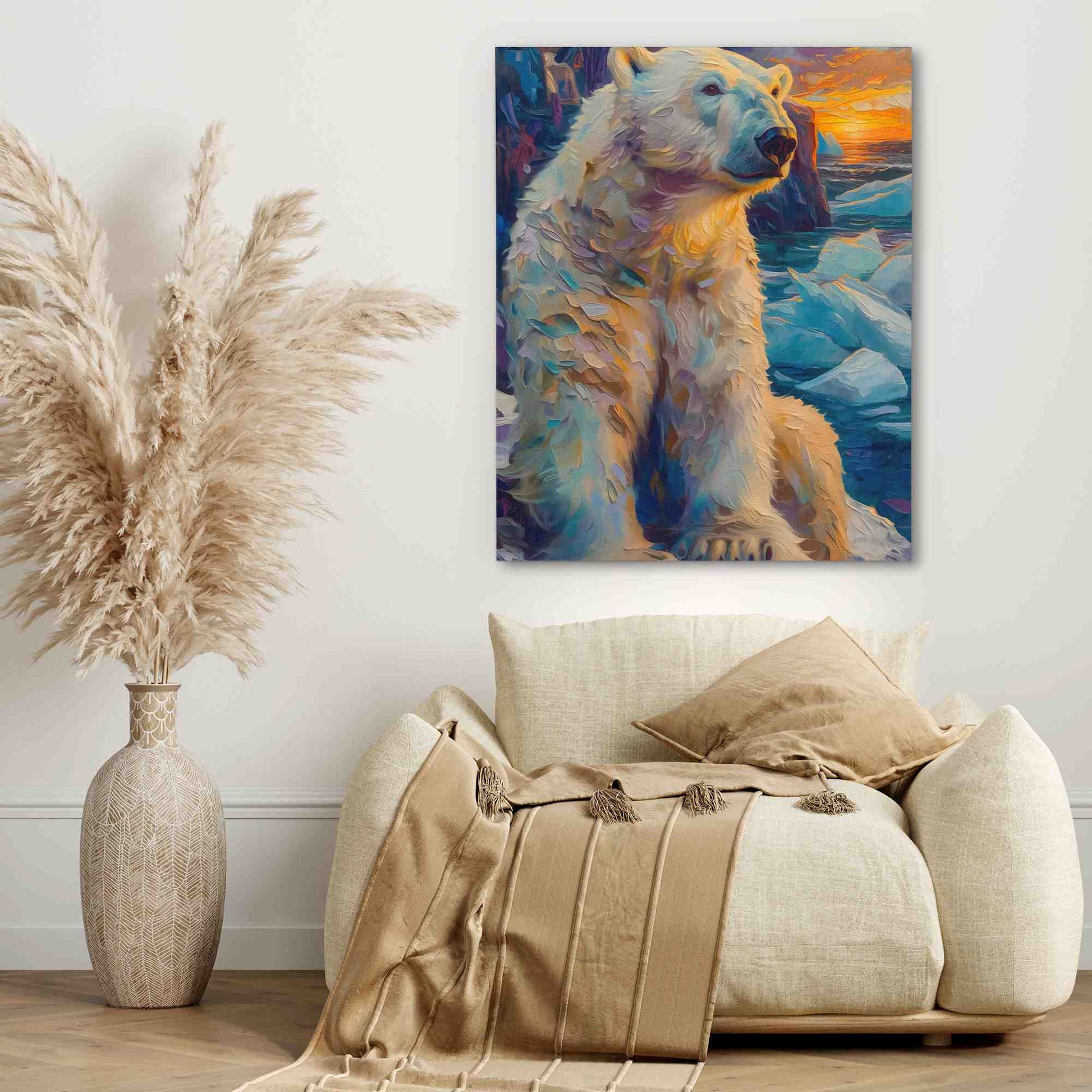 Arctic Sunrise - Animals Art