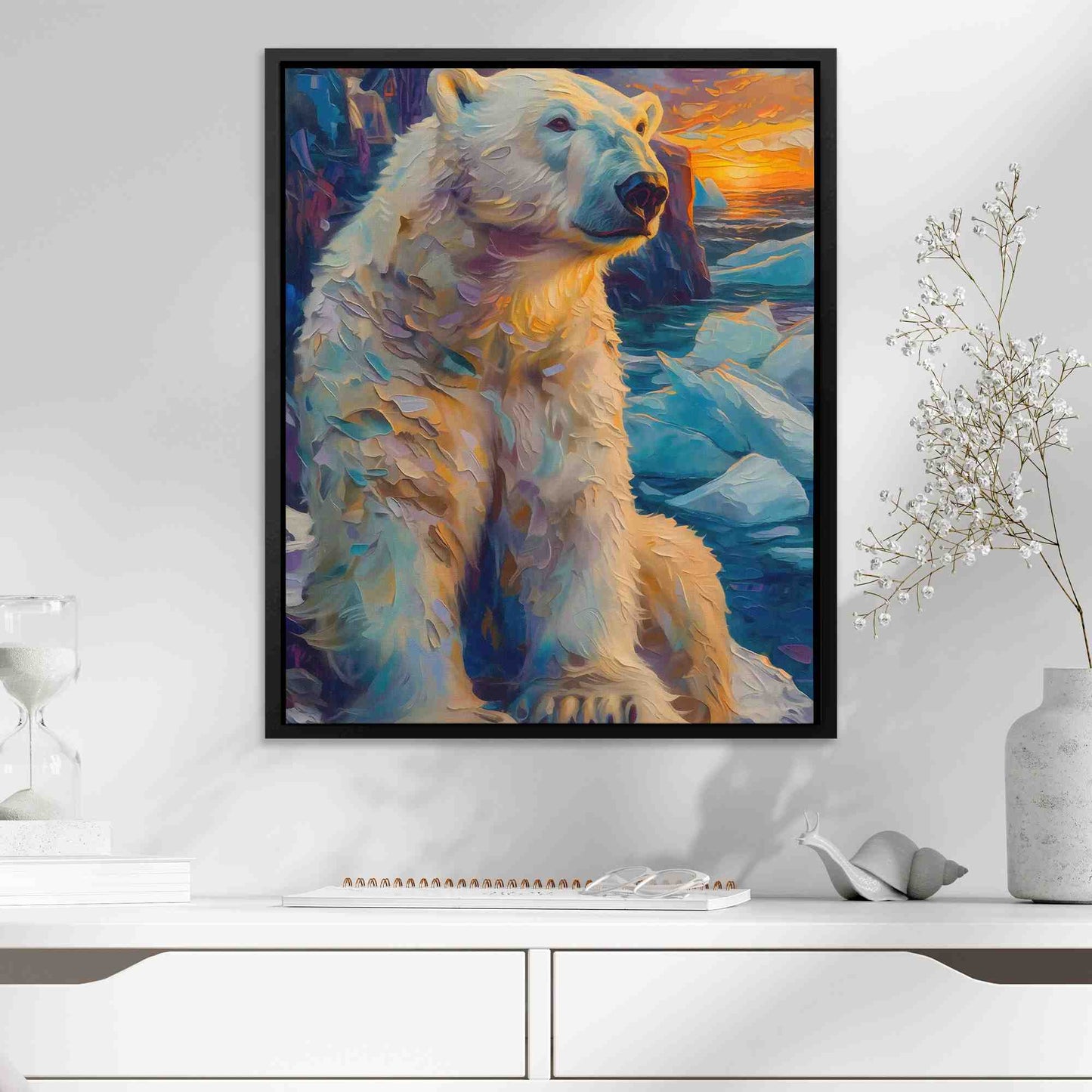 Arctic Sunrise - Canvas Wall Art