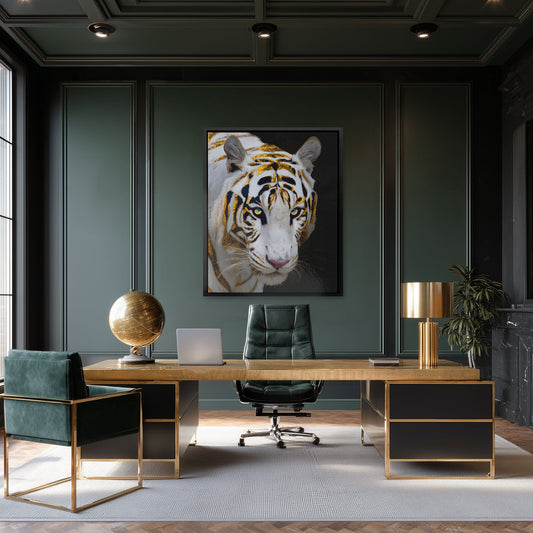 Arctic Thunder Portrait - Luxury Wall Art