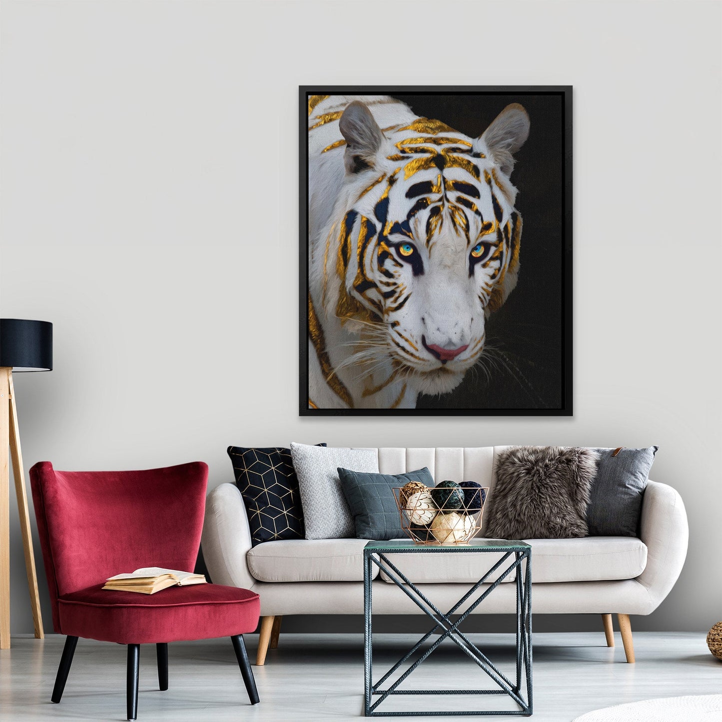 Arctic Thunder Portrait - Luxury Wall Art