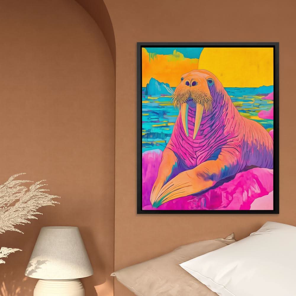 Arctic Tusk - Animals Art for Dining Room