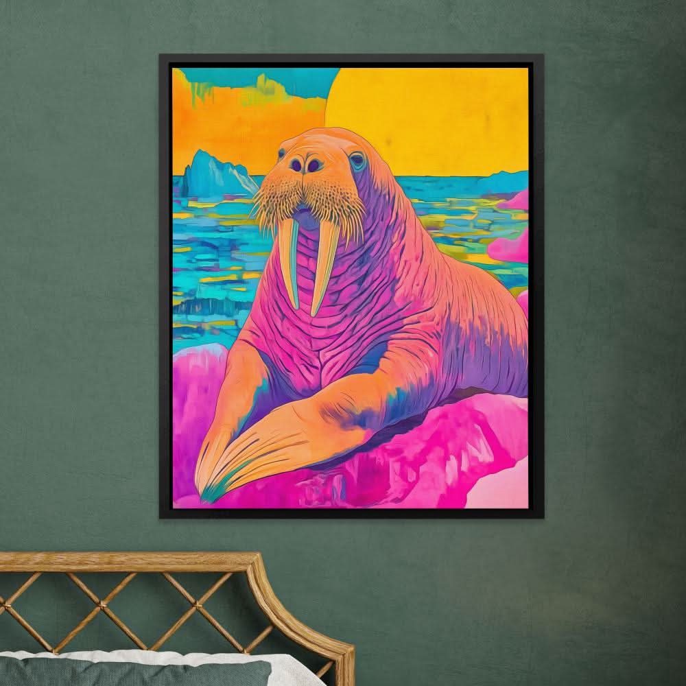 Arctic Tusk - Contemporary Wall Art Print