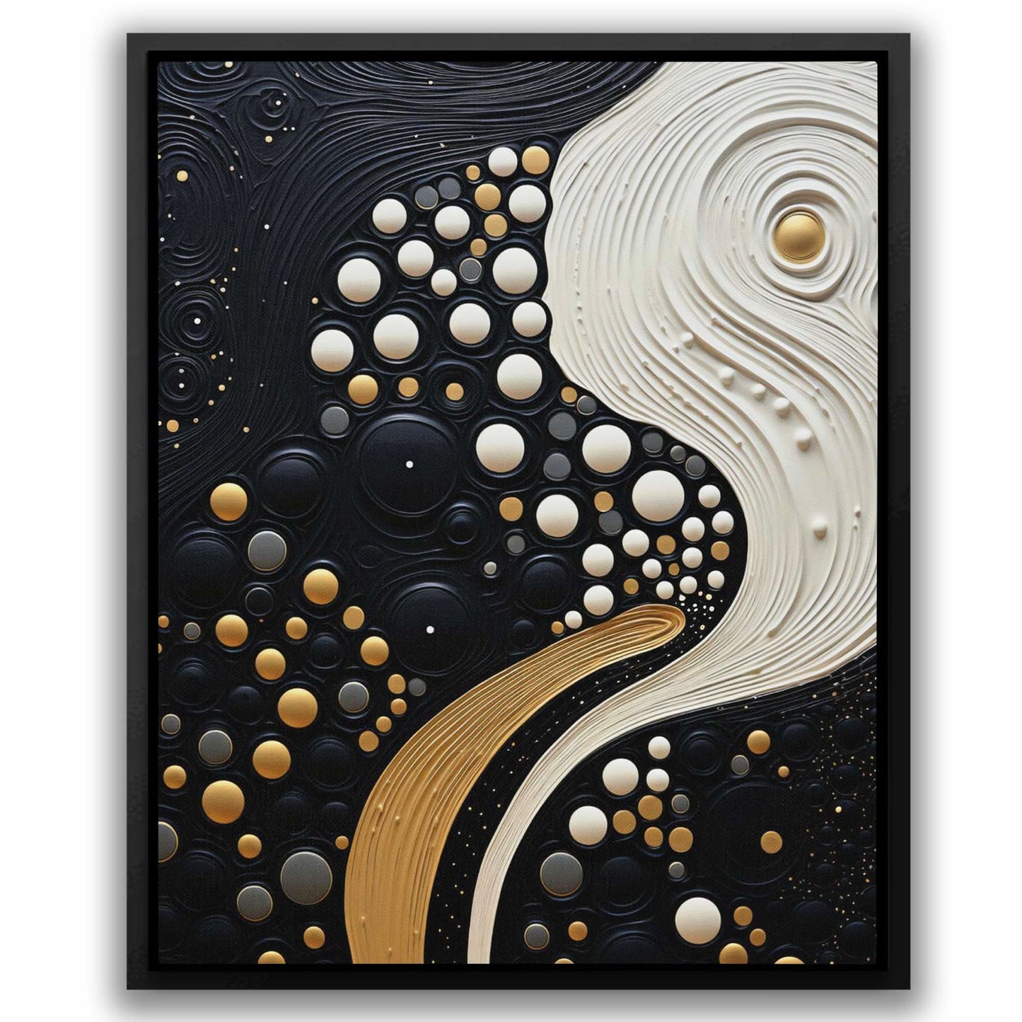 Artistic Ink - Large Abstract Canvas Print
