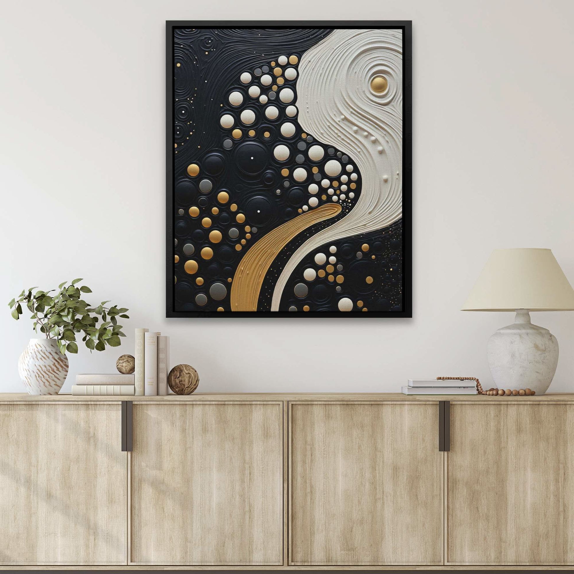 Artistic Ink - Black Wall Art for Bathroom