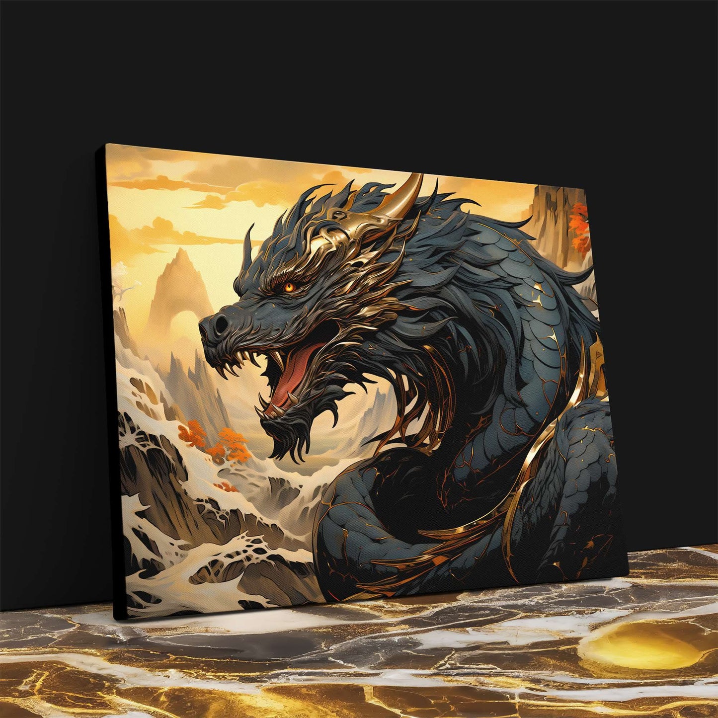 Asian Dragon - Dragon Art for Living Room