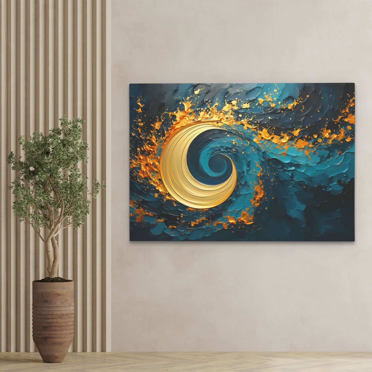 Astral Nirvana - Horizontal Art for Bathroom