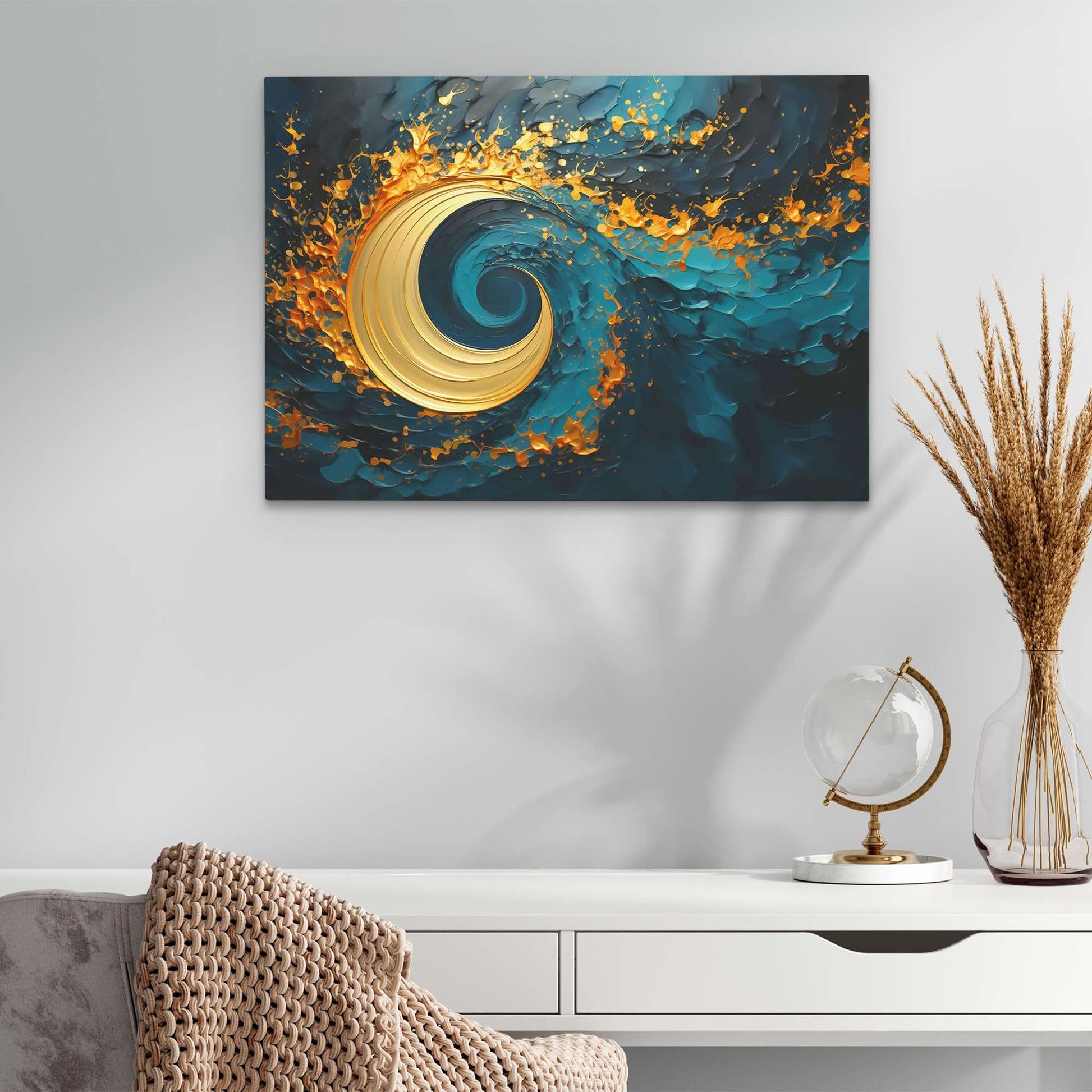 Astral Nirvana - Large Abstract Canvas Print