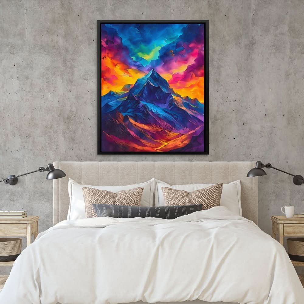 Aurora Ridge - Aurora Borealis Art