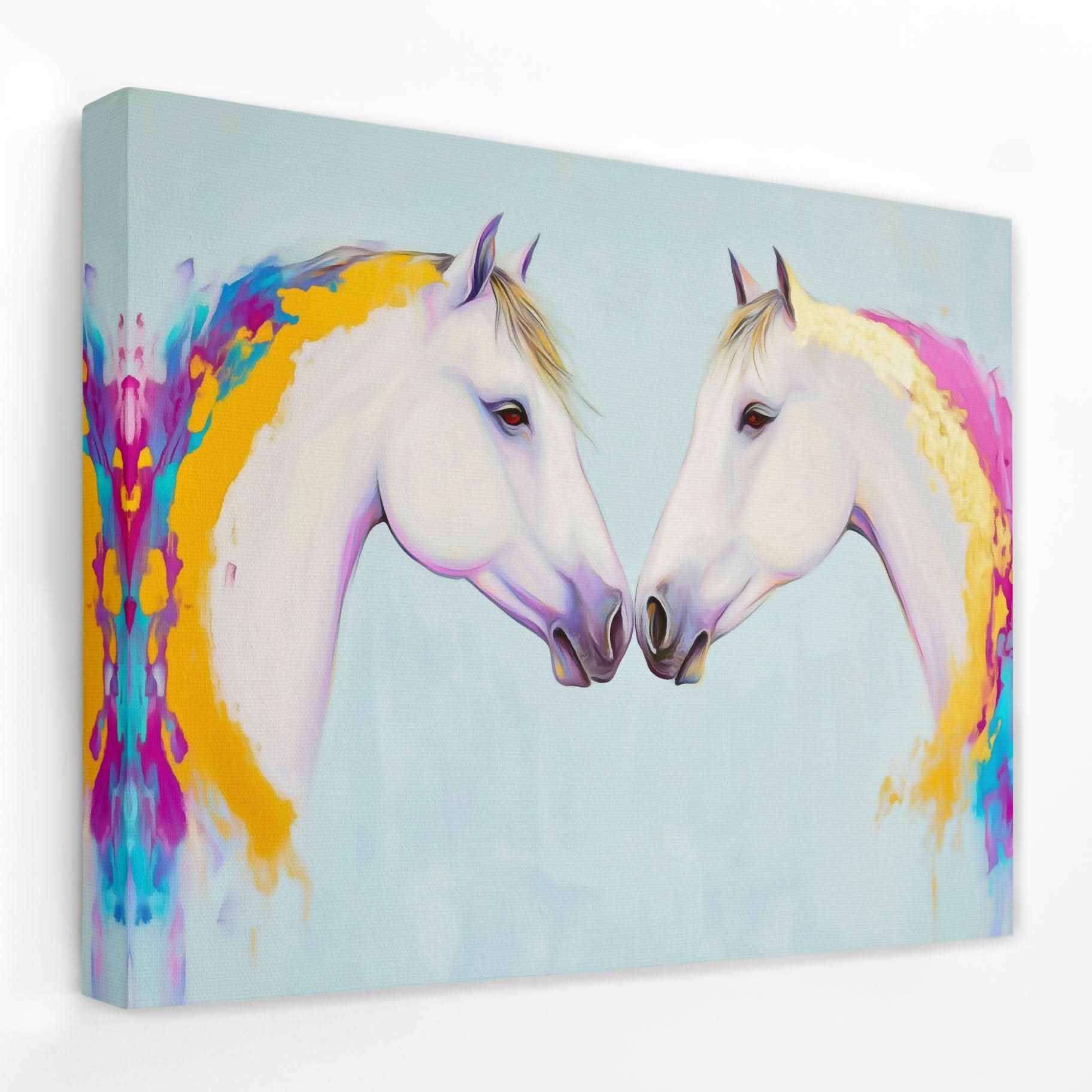 Aurora Steeds - Horse Canvas Wall Art