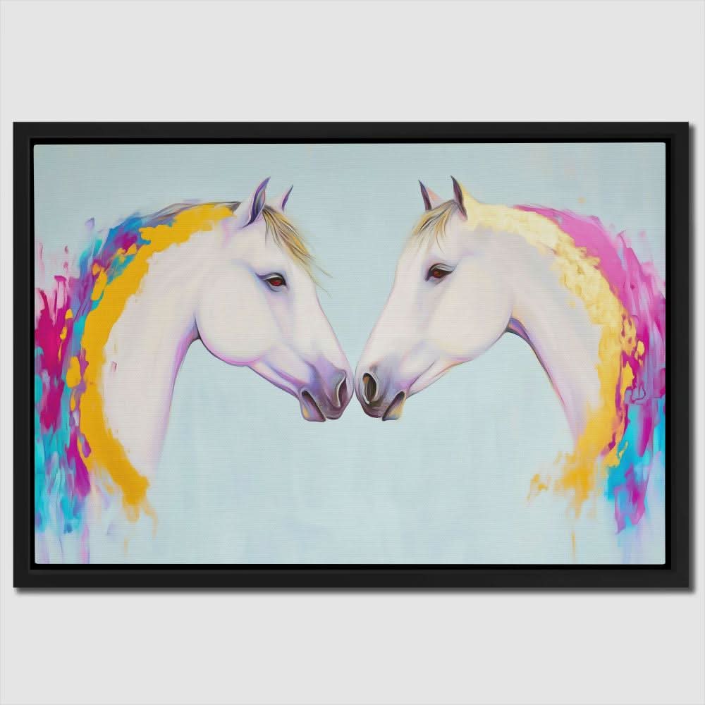 Aurora Steeds - Blue Canvas Wall Art