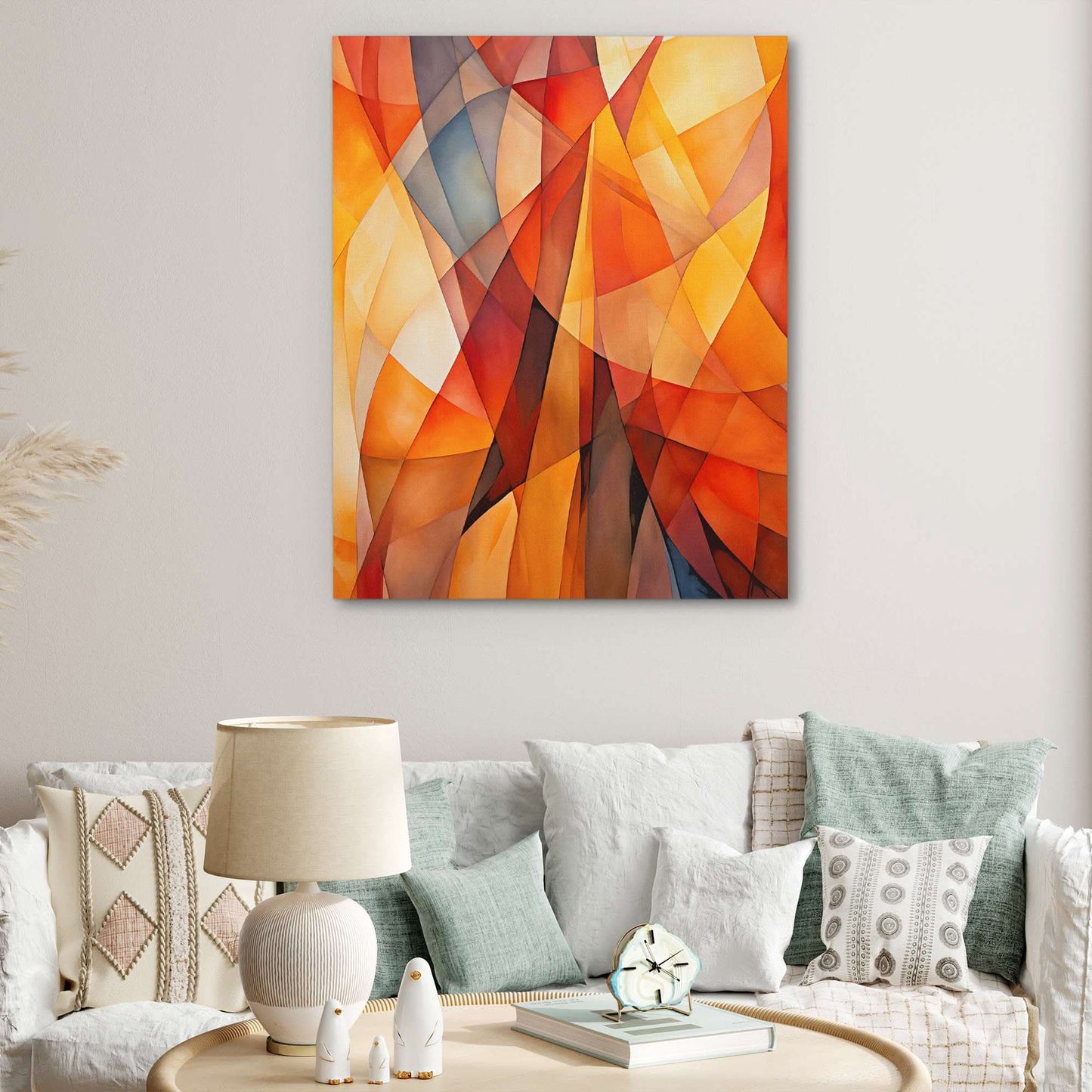 Autumn Colors - Oversized Fall Canvas Wall Art
