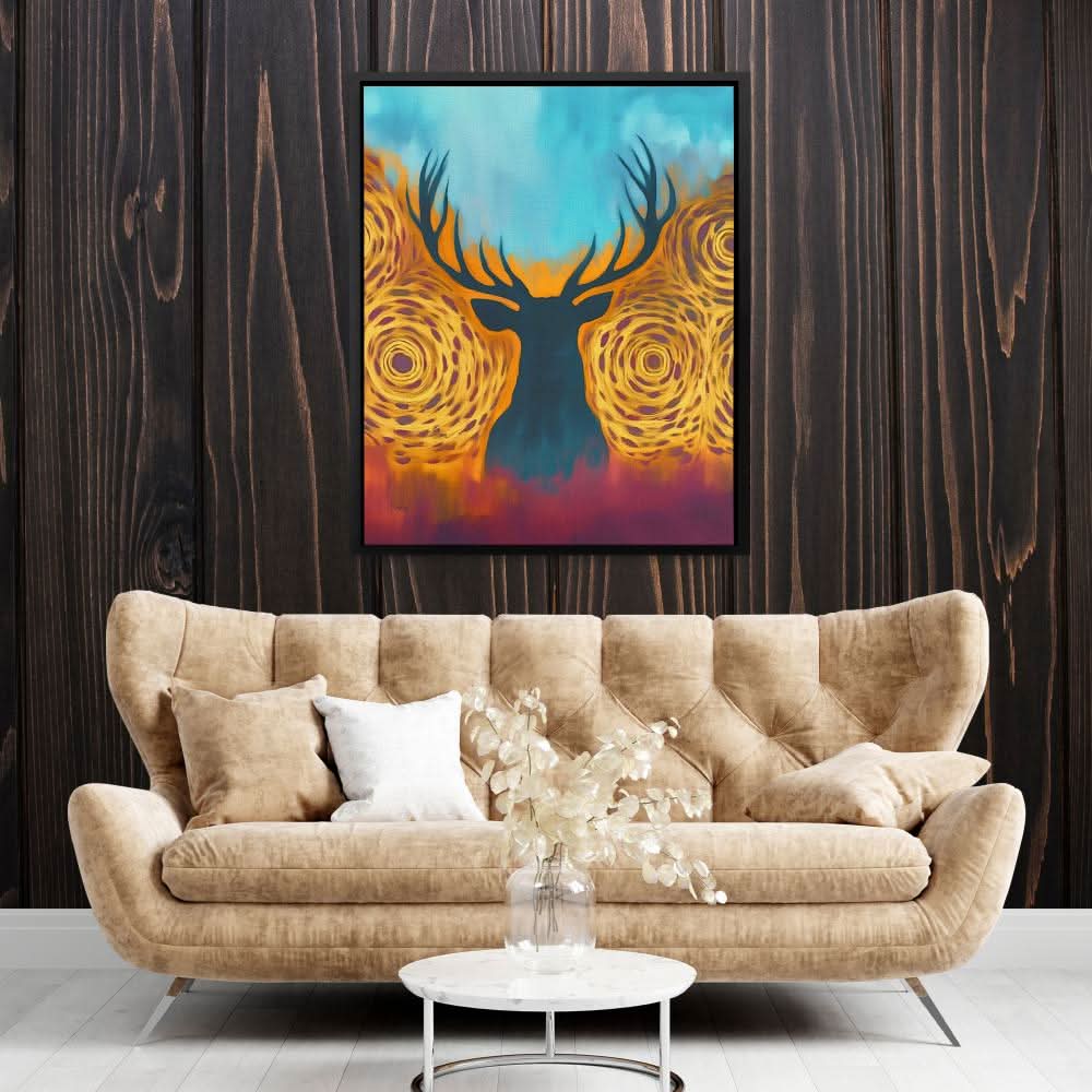 Autumn Majesty - Large Surrealism Canvas Print