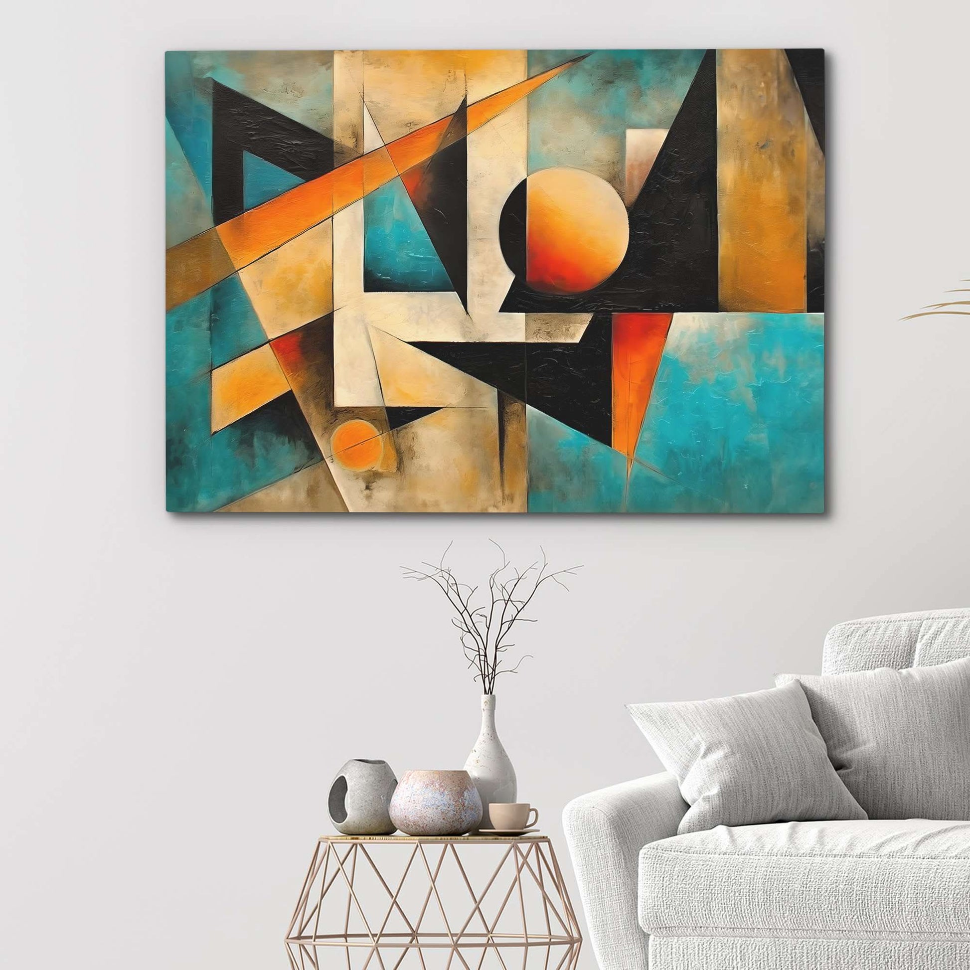 Azul Chaos - Wall Art