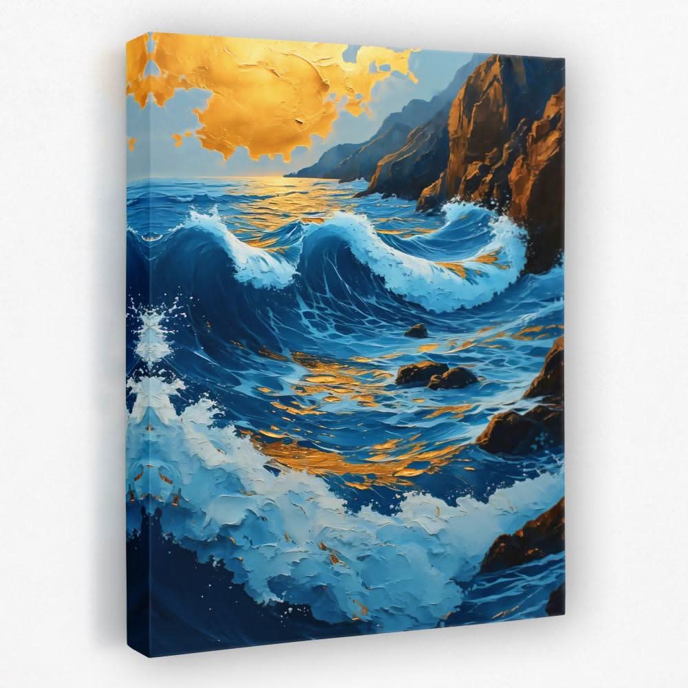 Azul Coastal Bliss - Coastal Canvas Wall Art
