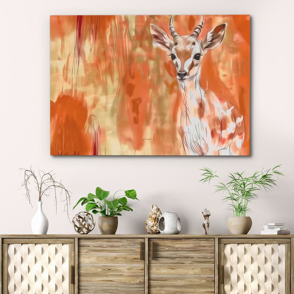 Baby Antelope - Wall Art for Bedroom