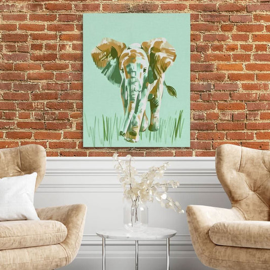 Baby Giant - Wall Art in Black Frame