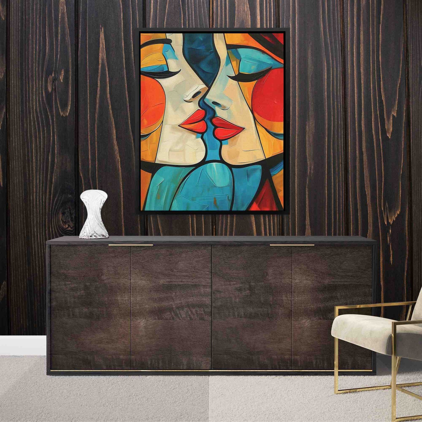 Balanced Beauty - Large Pop Art Canvas Print