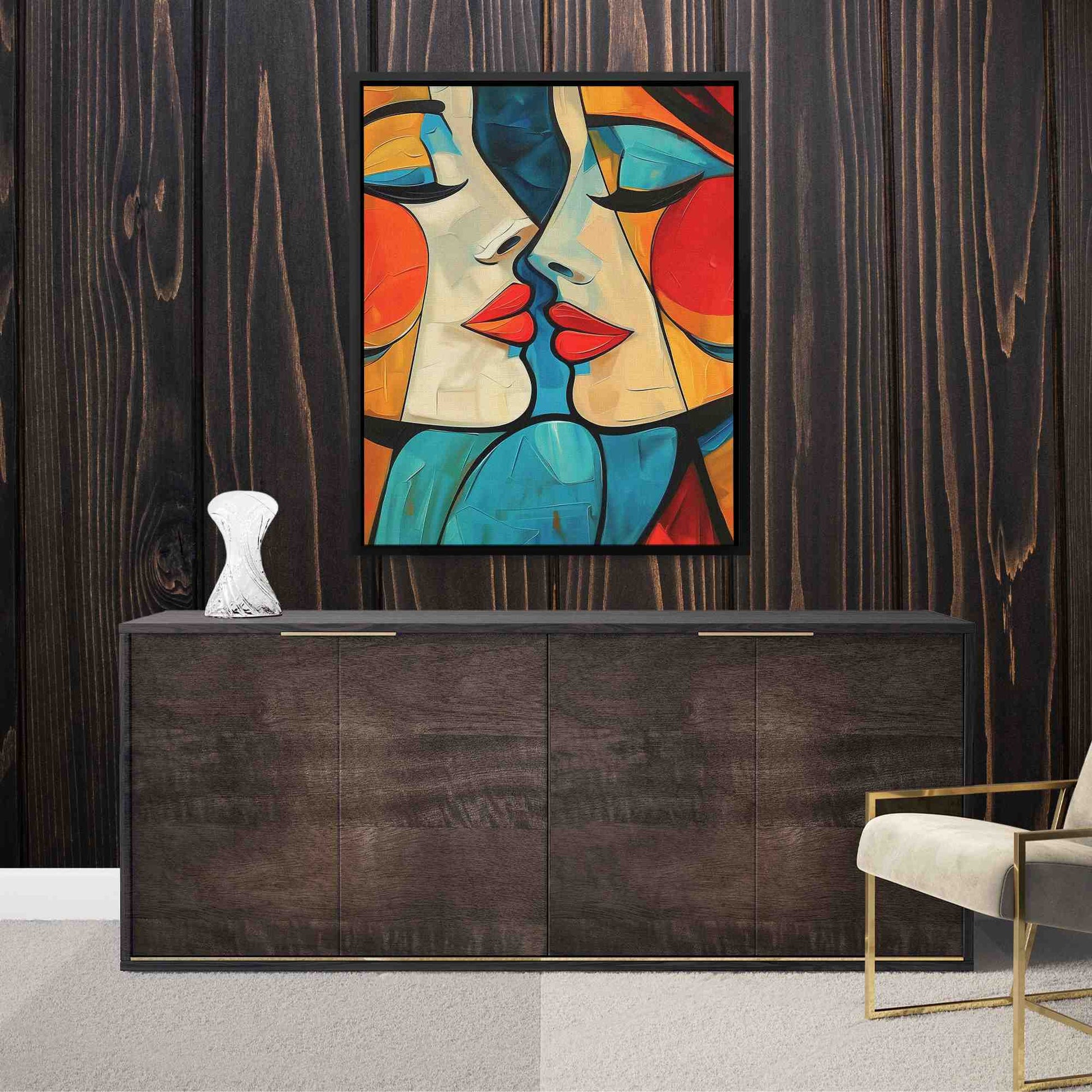 Balanced Beauty - Large Pop Art Canvas Print