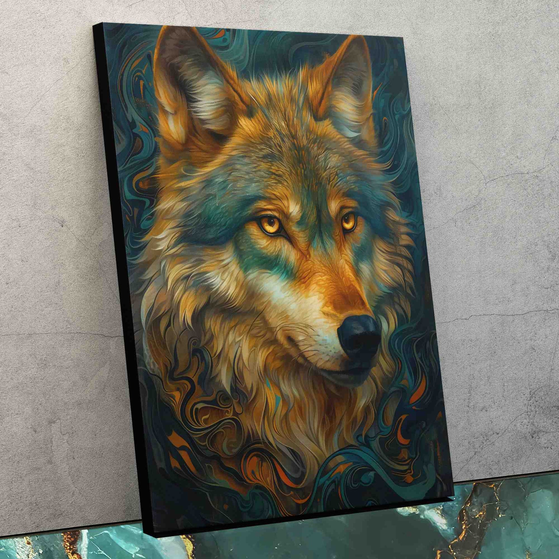 Balanced Bliss - Wall Art in Black Frame