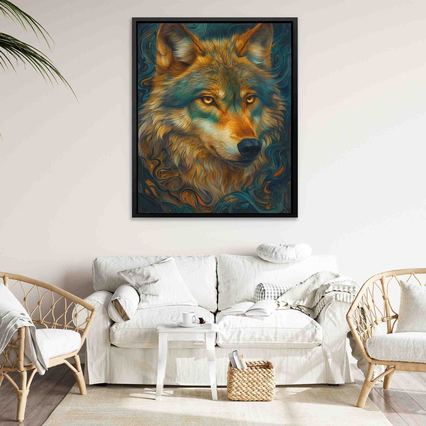 Balanced Bliss - Gold Canvas Wall Art