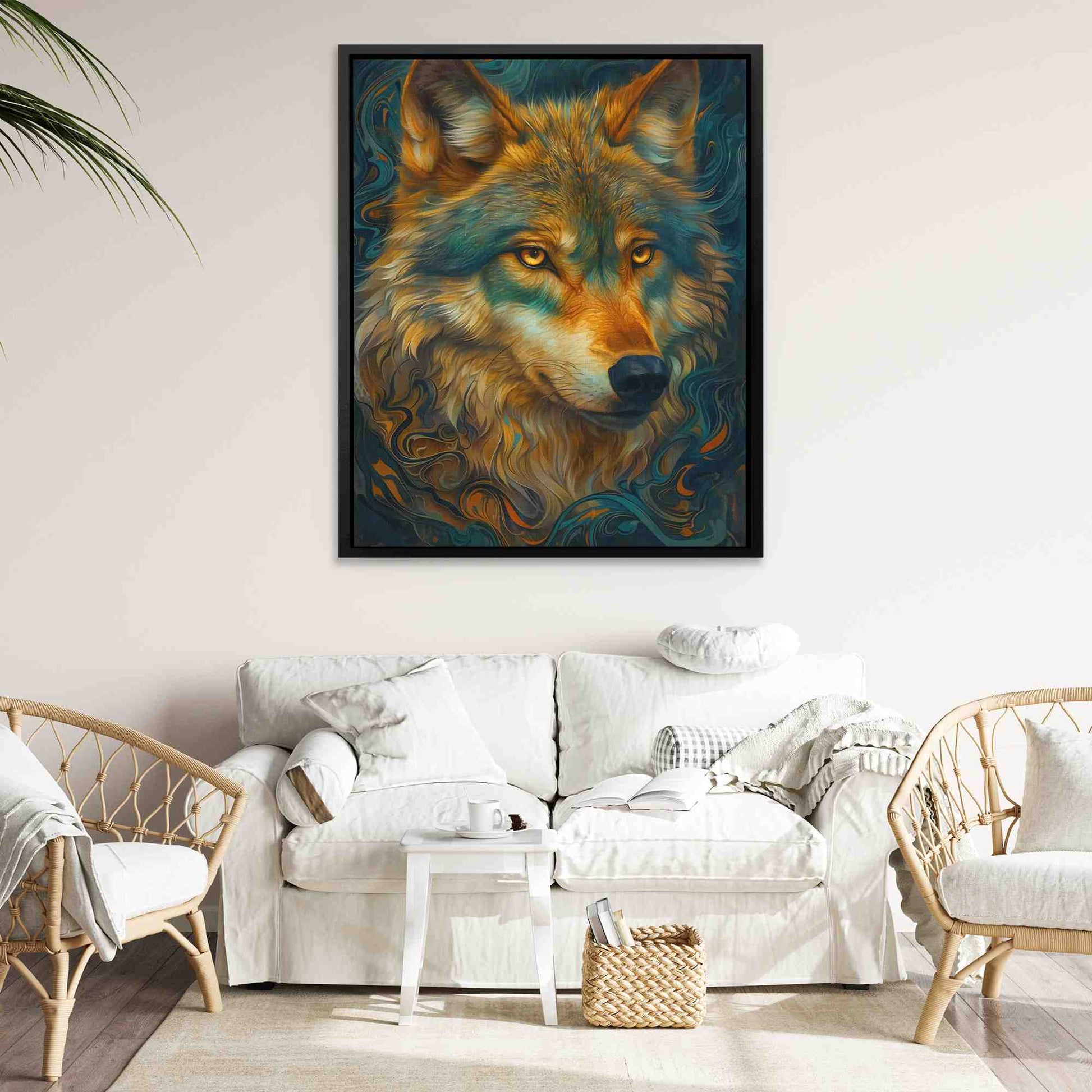 Balanced Bliss - Gold Canvas Wall Art