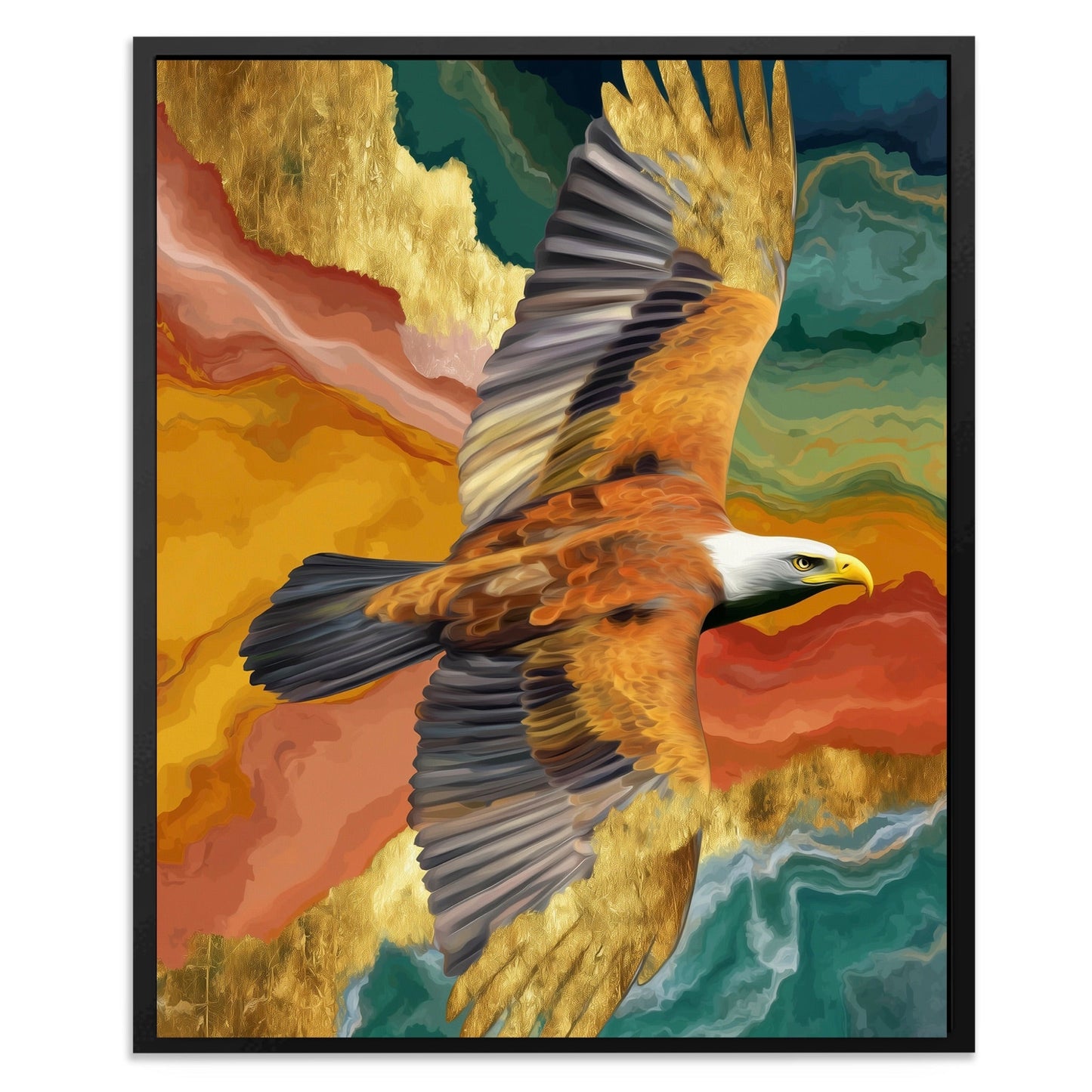 Bald Eagle Color Field