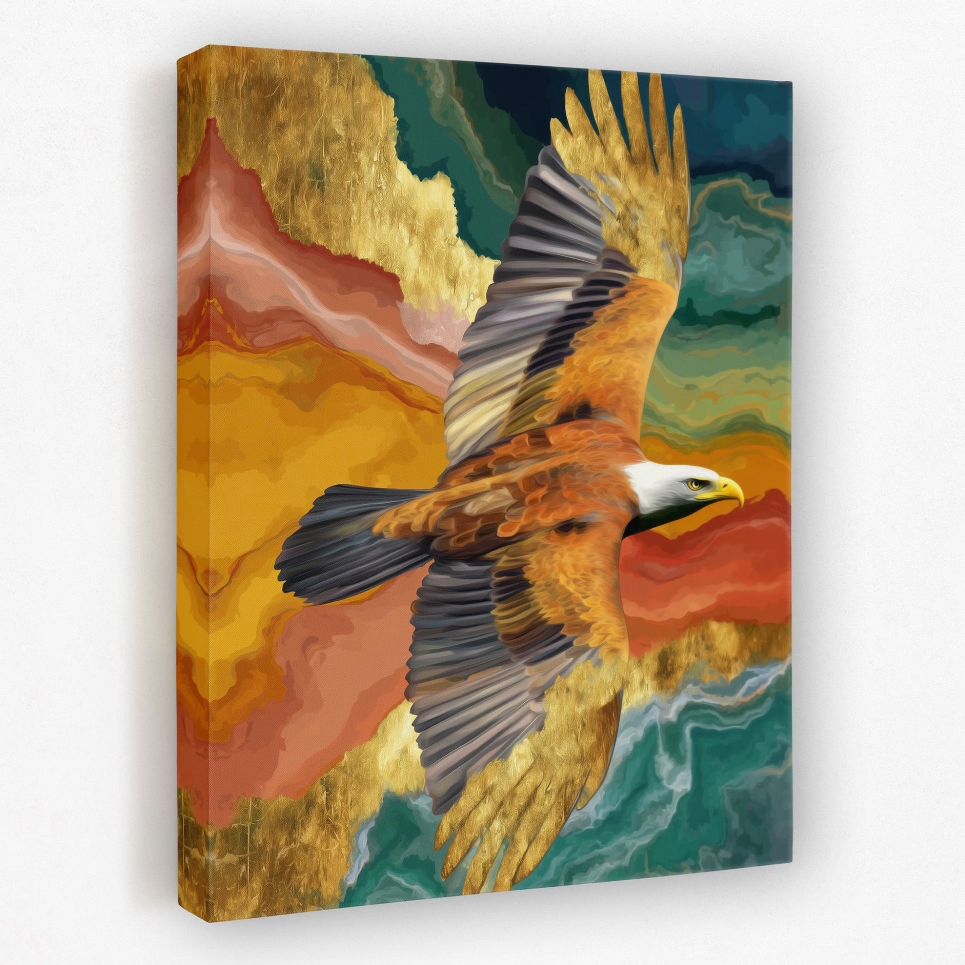Bald Eagle Color Field