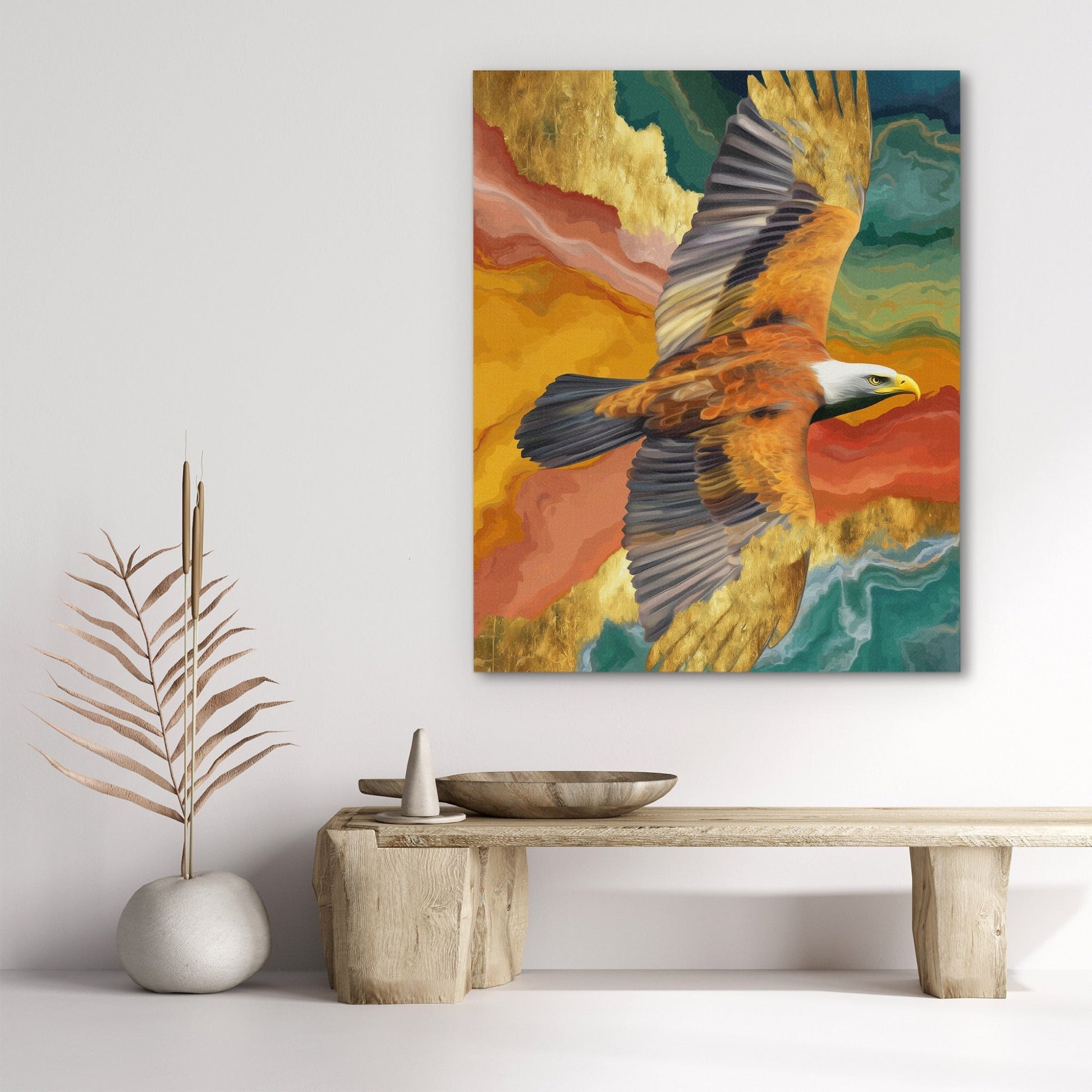 Bald Eagle Color Field