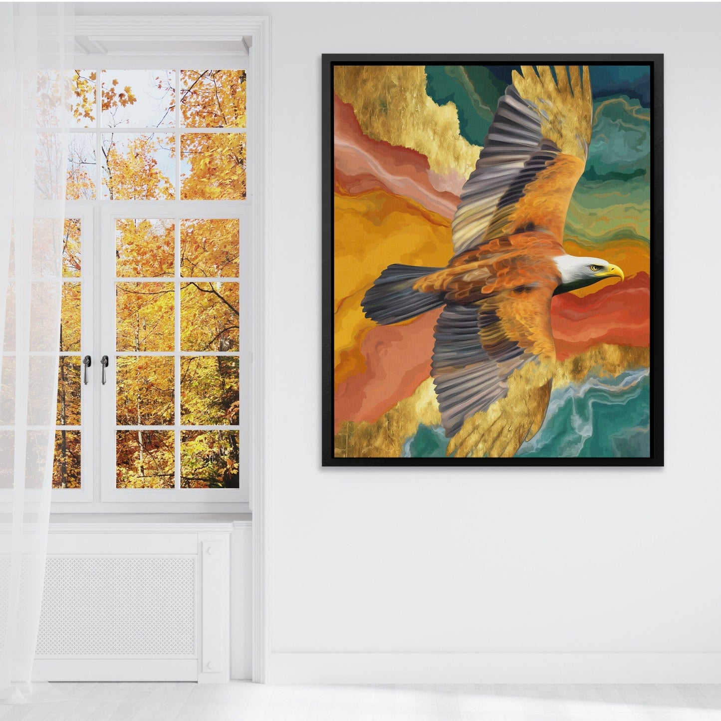 Bald Eagle Color Field