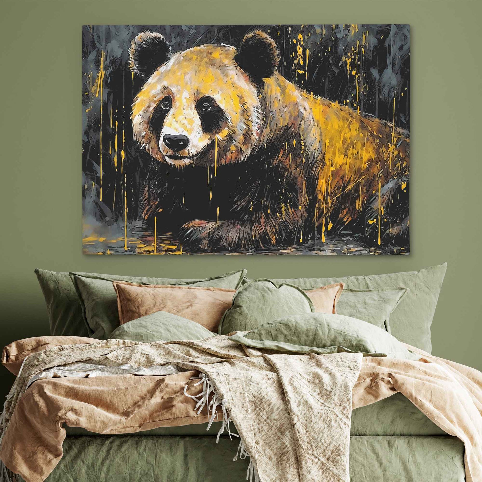 Bamboo Dreams - Black Wall Art