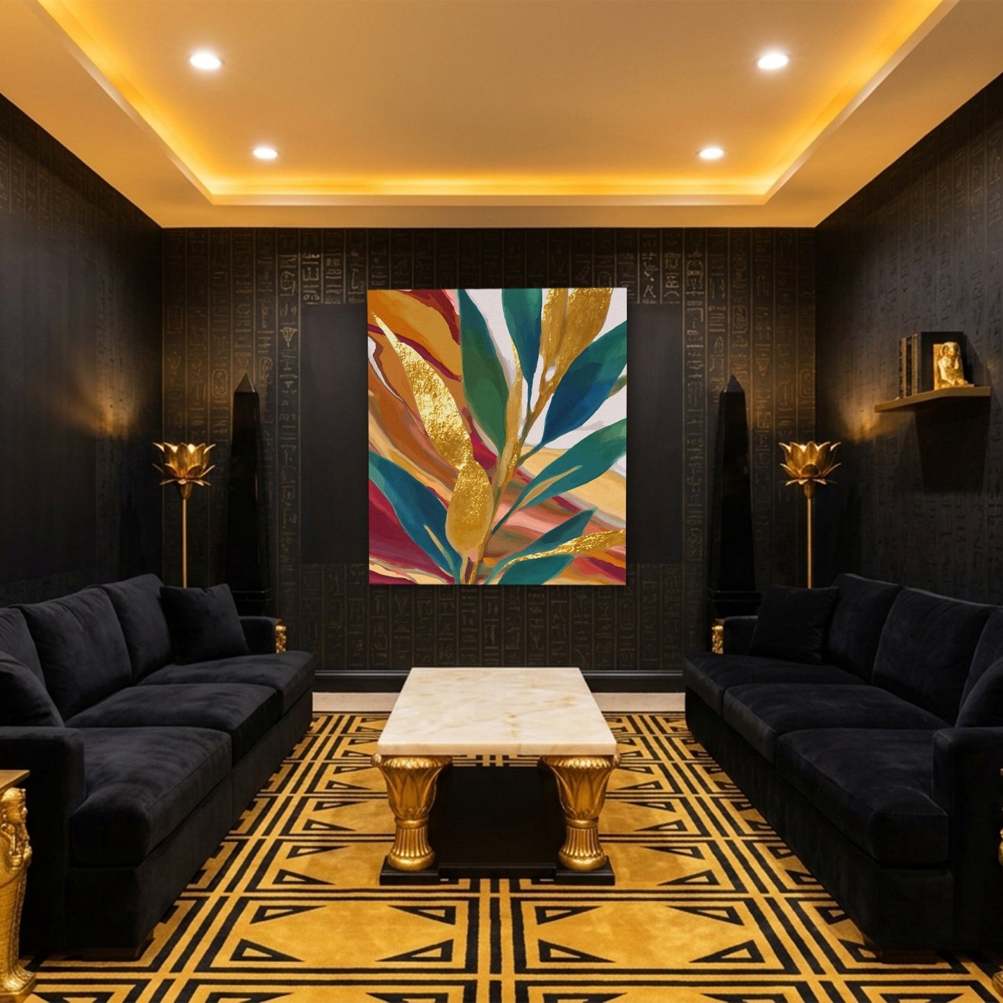 Bamboo Stalk Golden