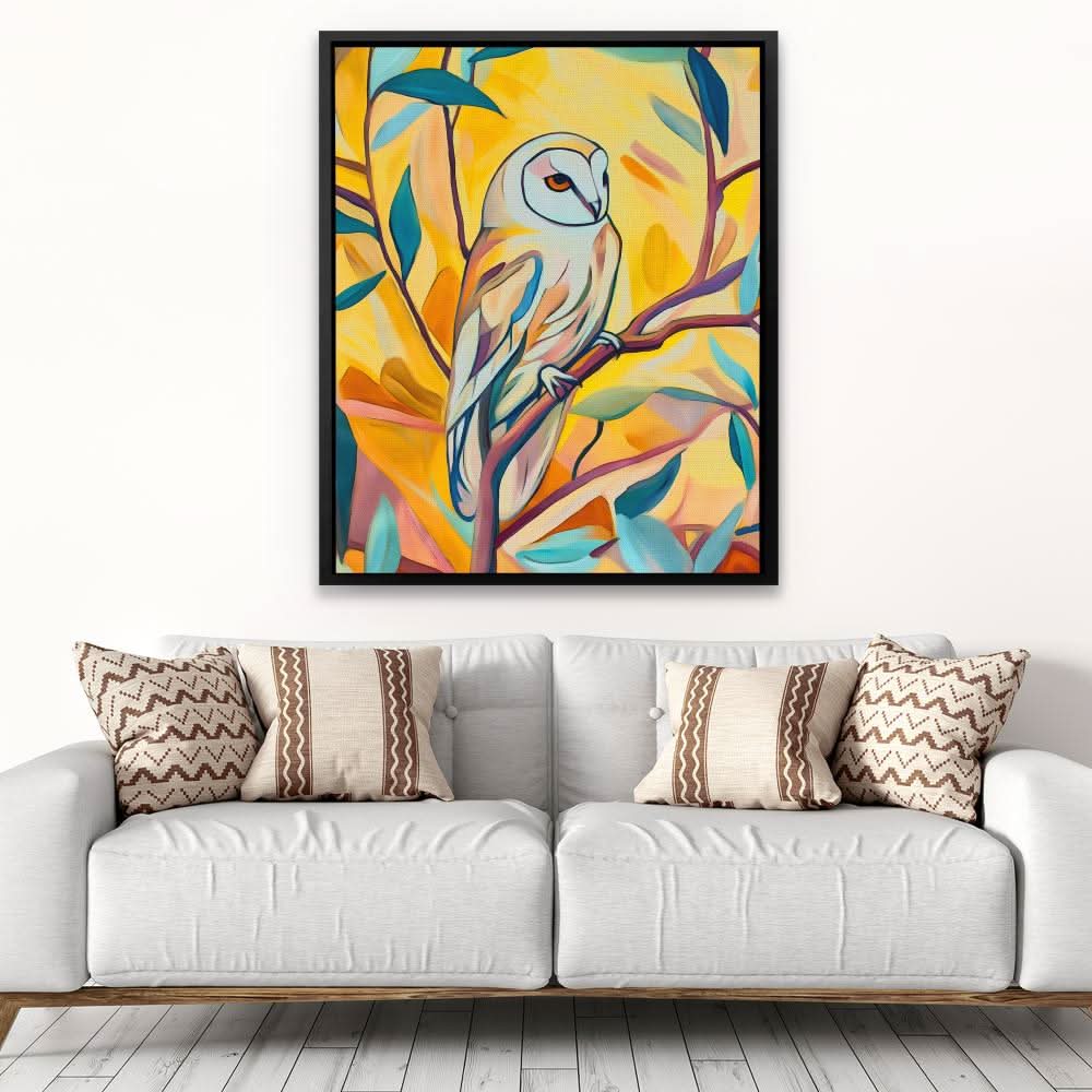 Barn Owl - Animals Art for Bedroom