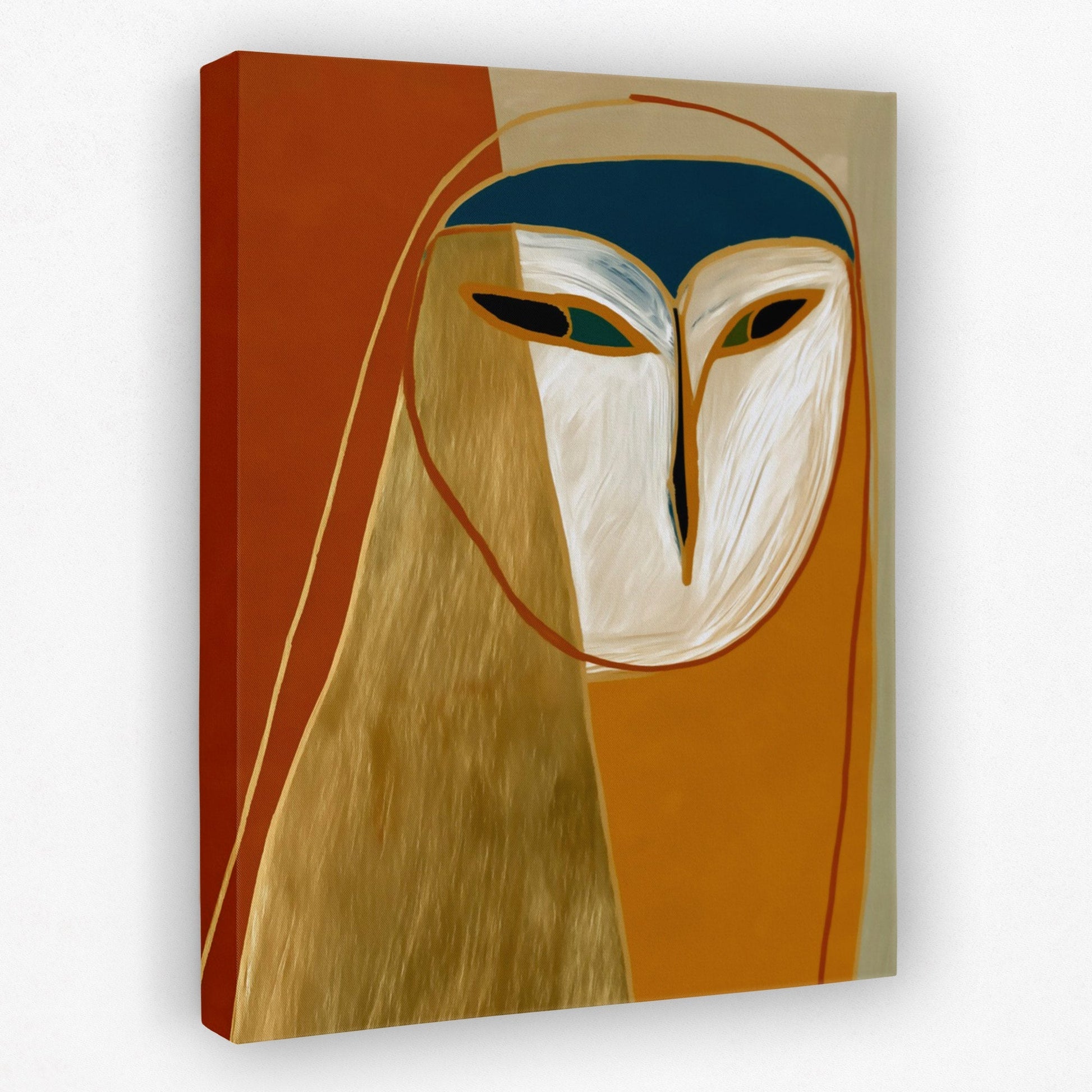 Barn Owl Autumn - Luxury Wall Art