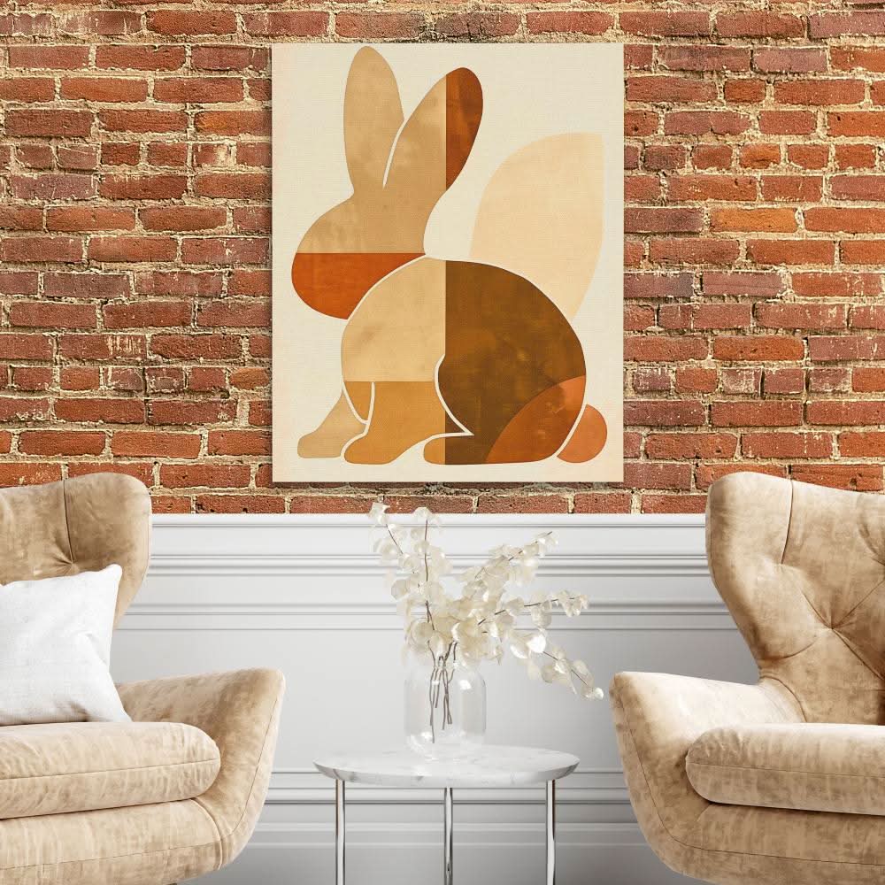 Basic Bunny - Animals Art for Bedroom