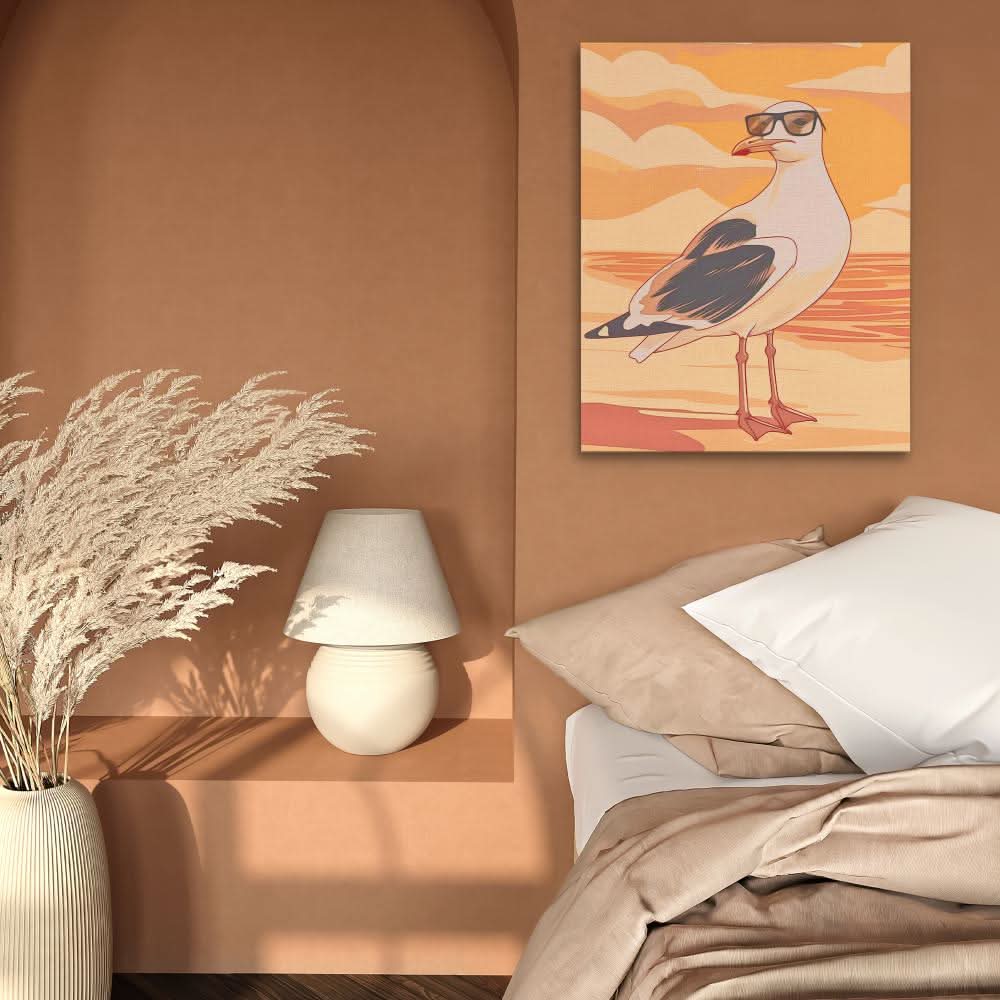 Beach Bum - Beach House Canvas Print