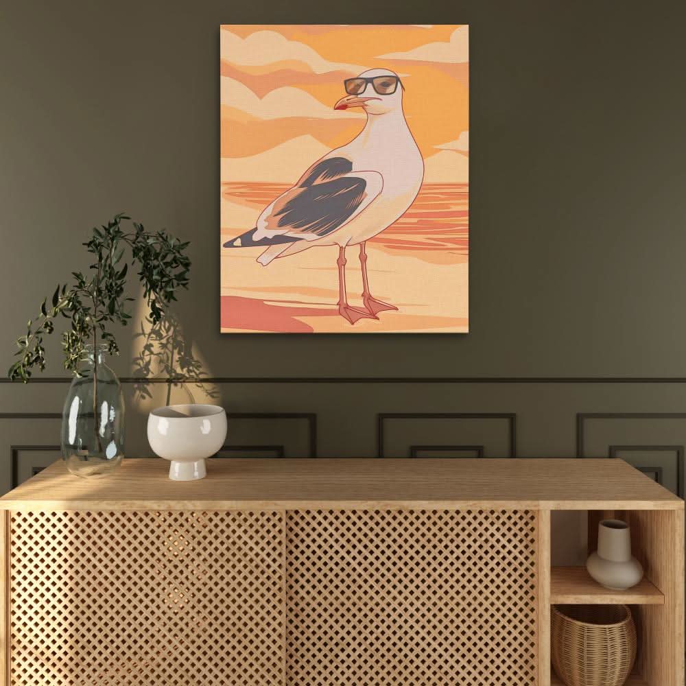 Beach Bum - Framed Art Print