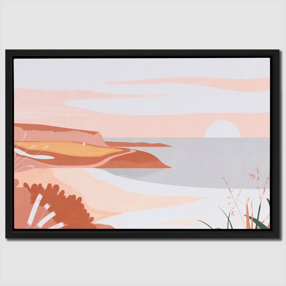 Beach Golf Course - Beach Art for Bathroom