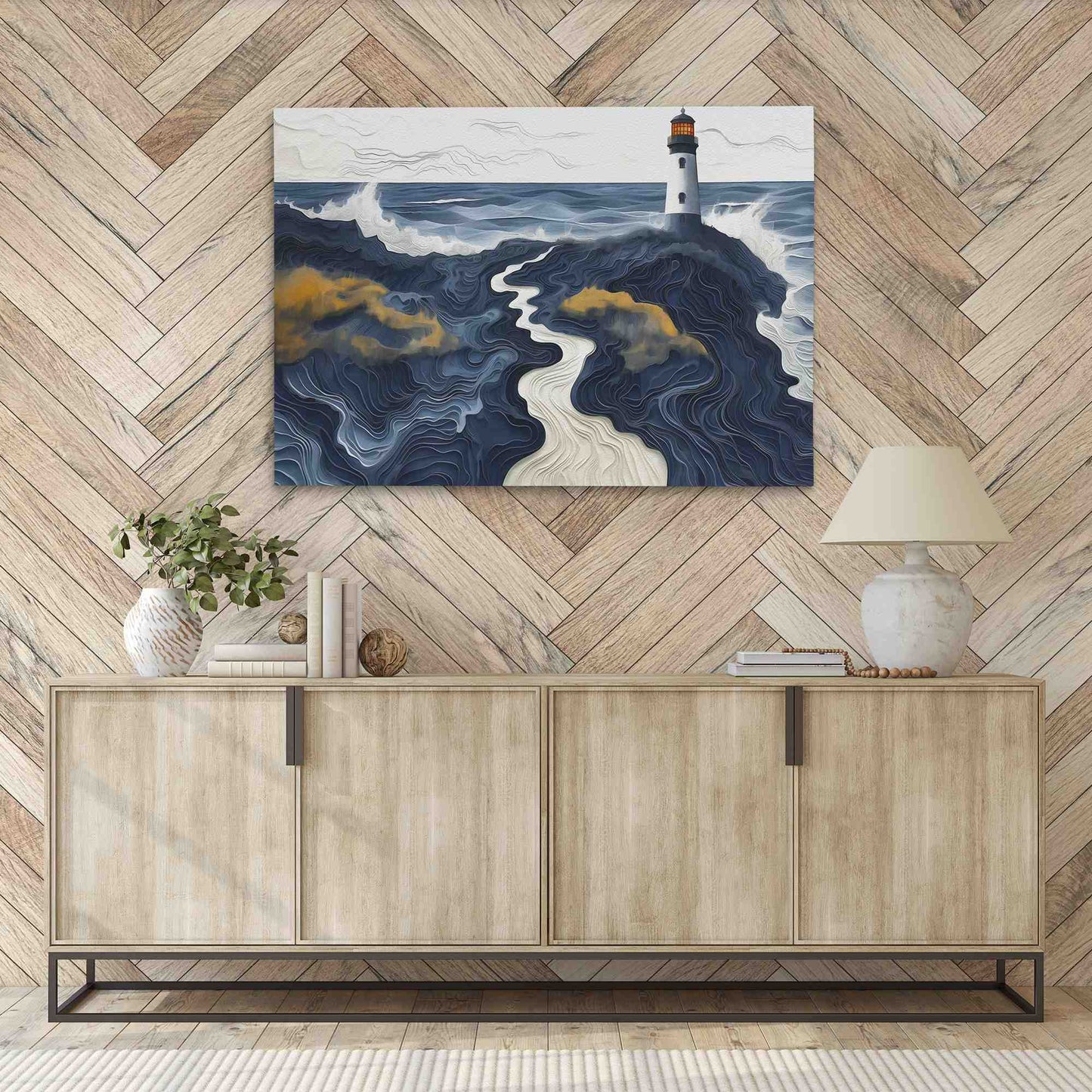 Beach Lighthouse - Beach Art