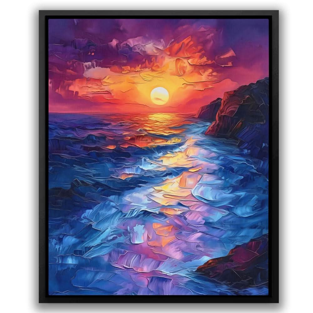 Beachside Shore - Large Canvas Print