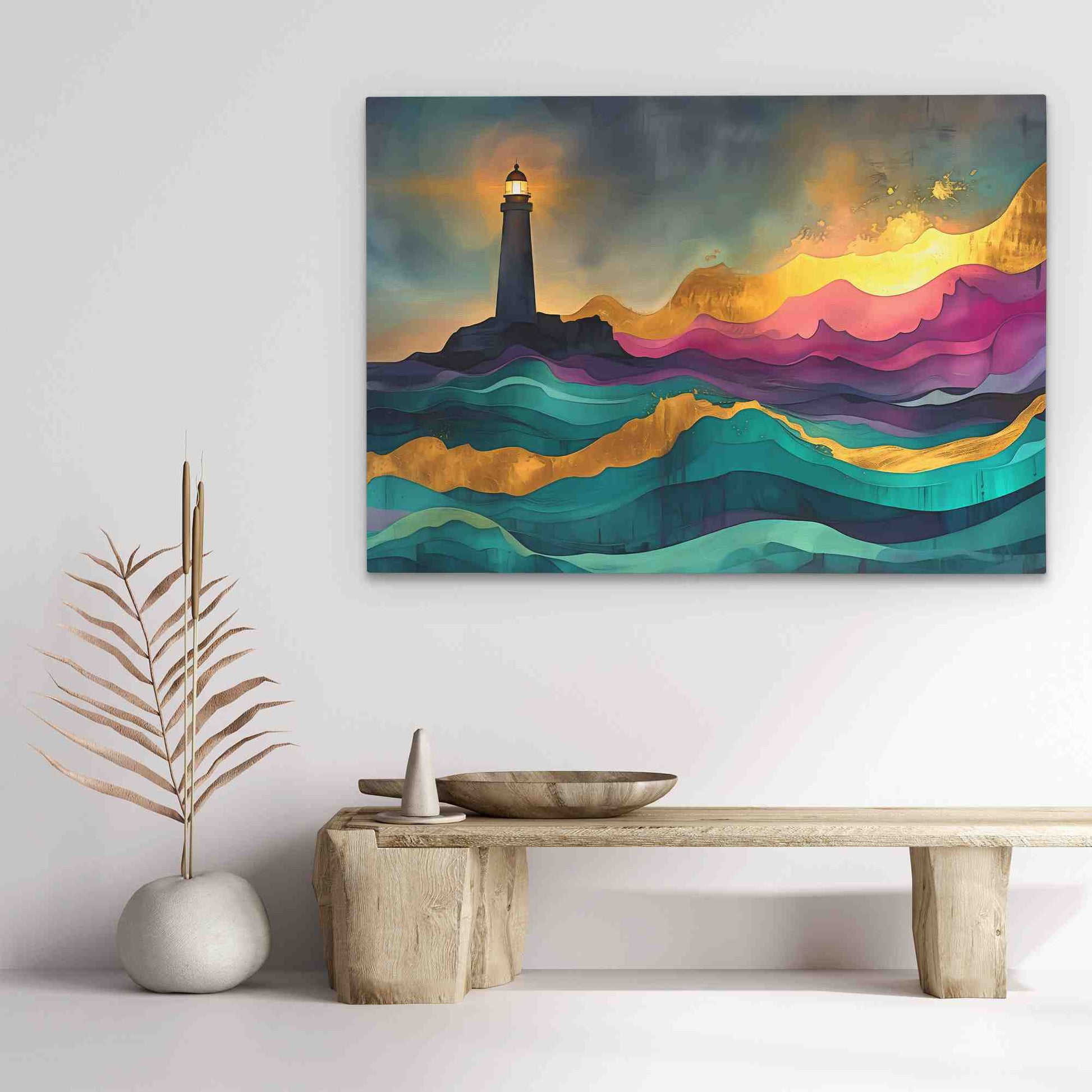 Beacon of Hope - Large Abstract Canvas Print