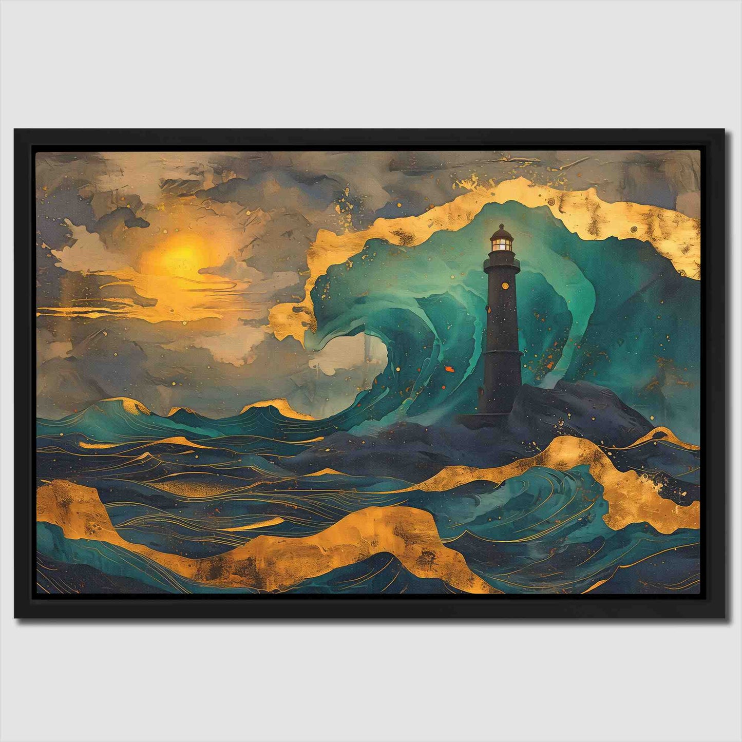 Beacon's Reach - Beach Art for Bathroom