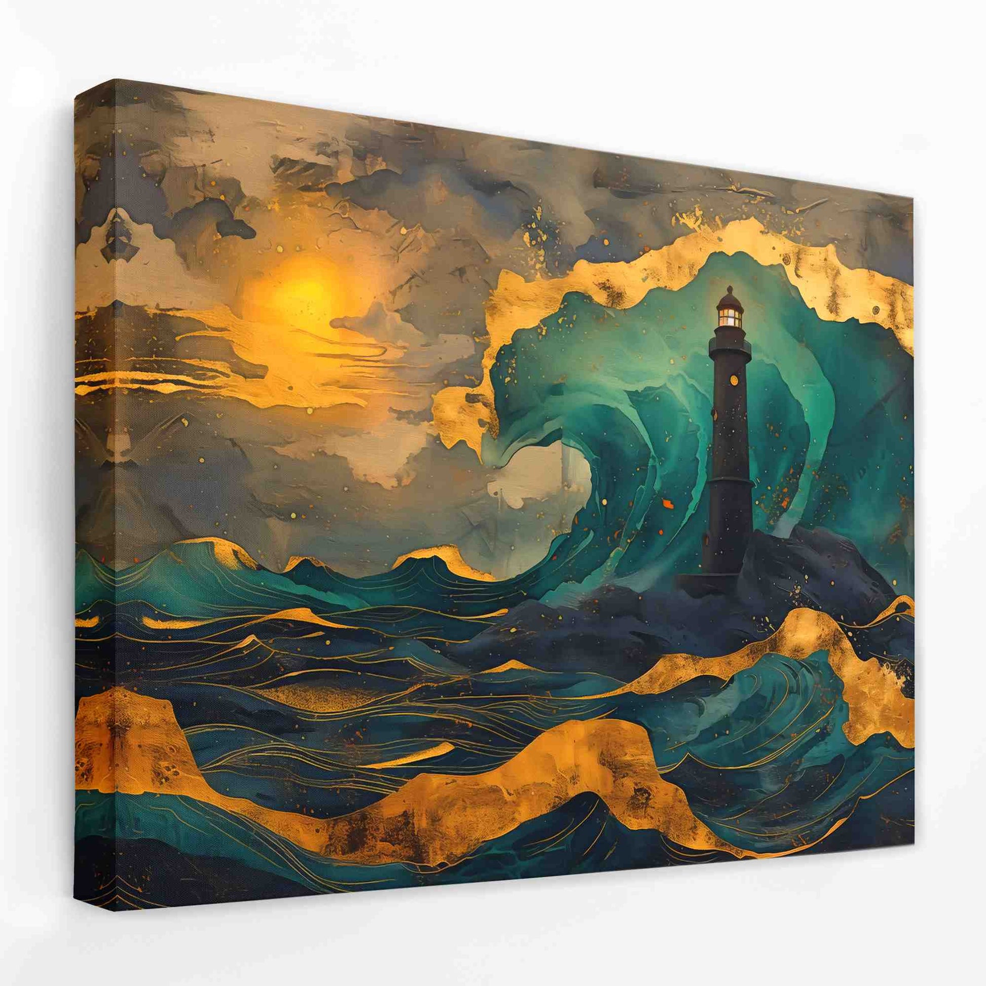 Beacon's Reach - Beach Canvas Wall Art