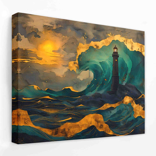 Beacon's Reach - Beach Canvas Wall Art