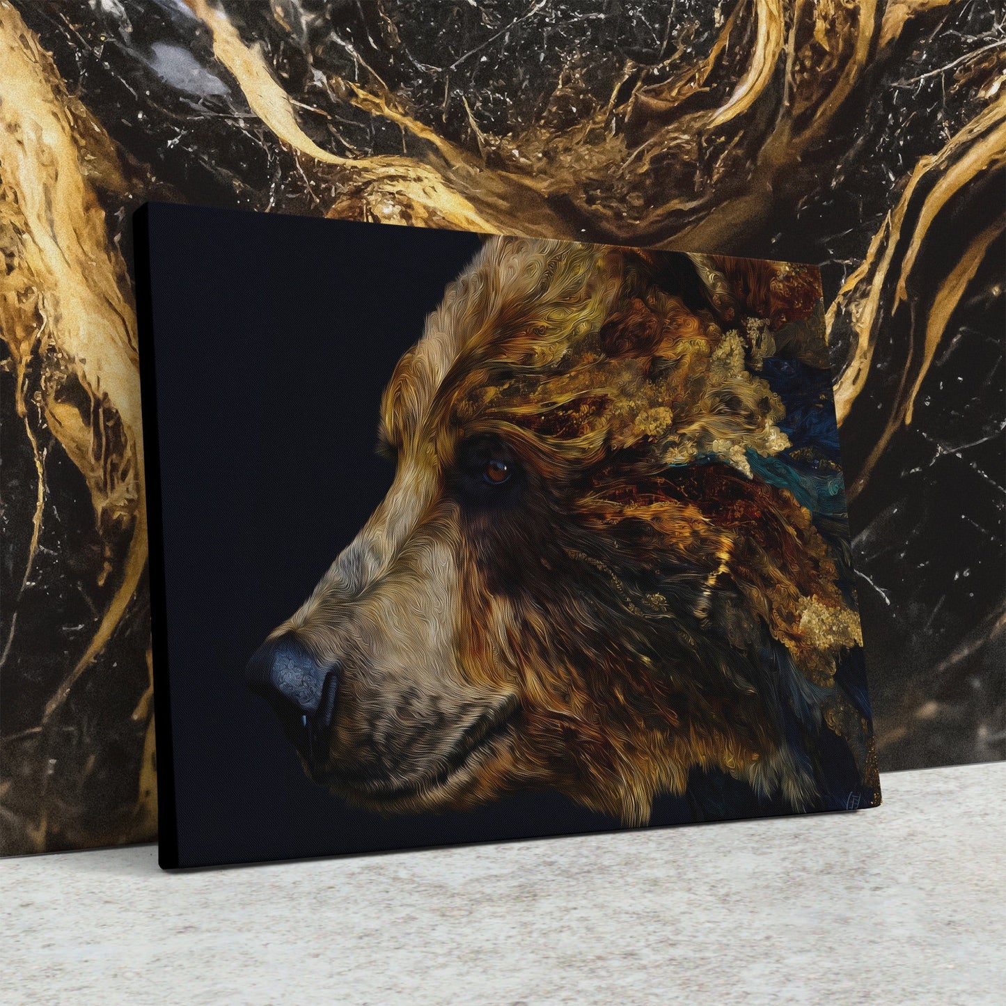 Bear Amber Bronze