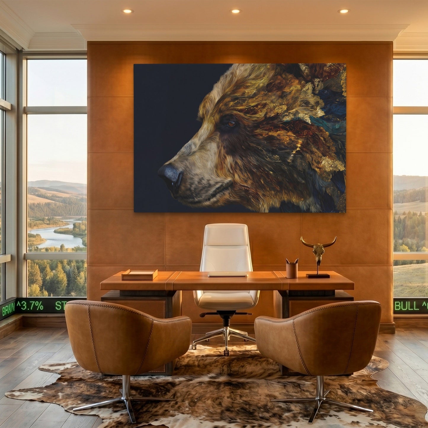 Bear Amber Bronze
